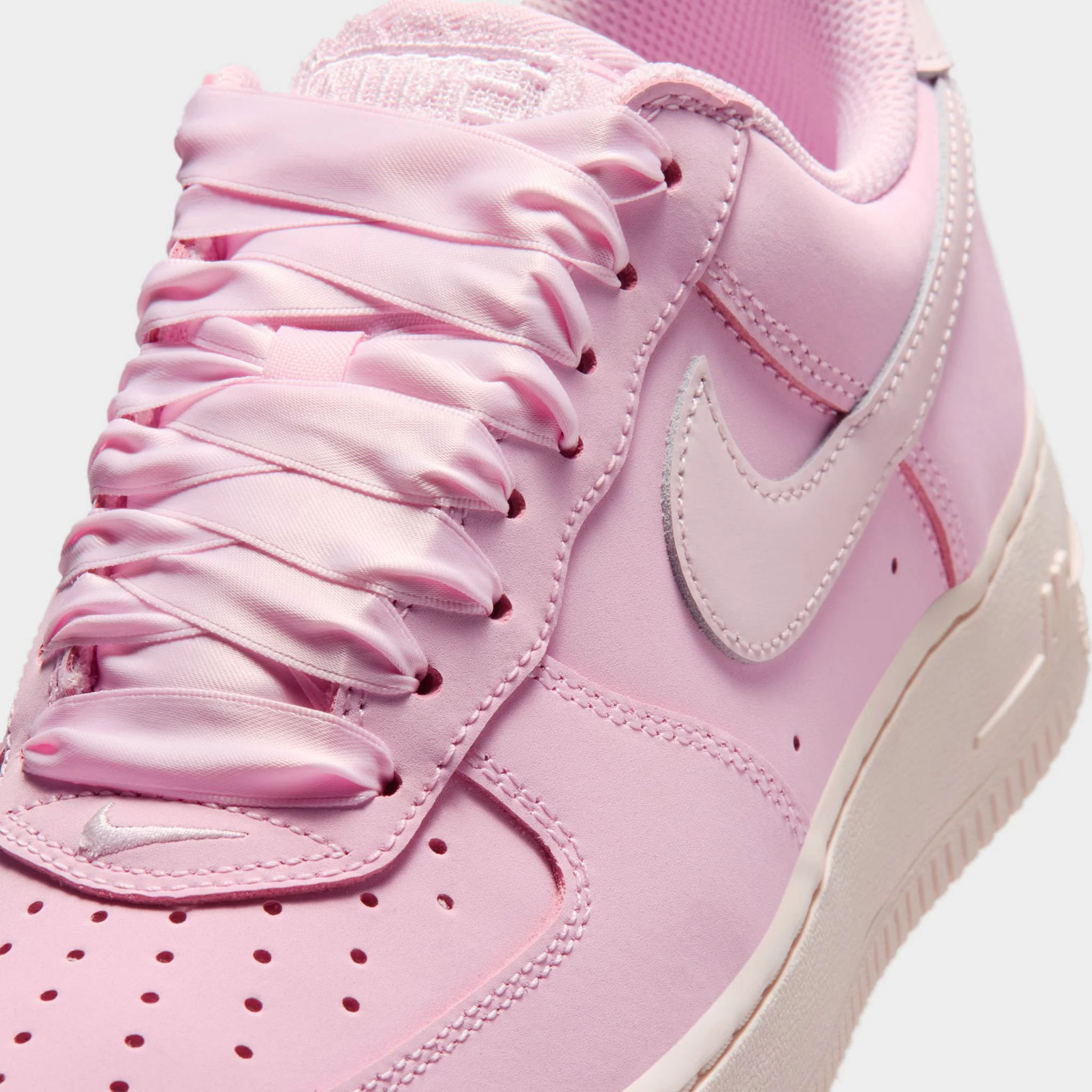 Nike Women's Air Force 1 Retro Pink Foam / Pearl Pink - Pink Foam - Image 3
