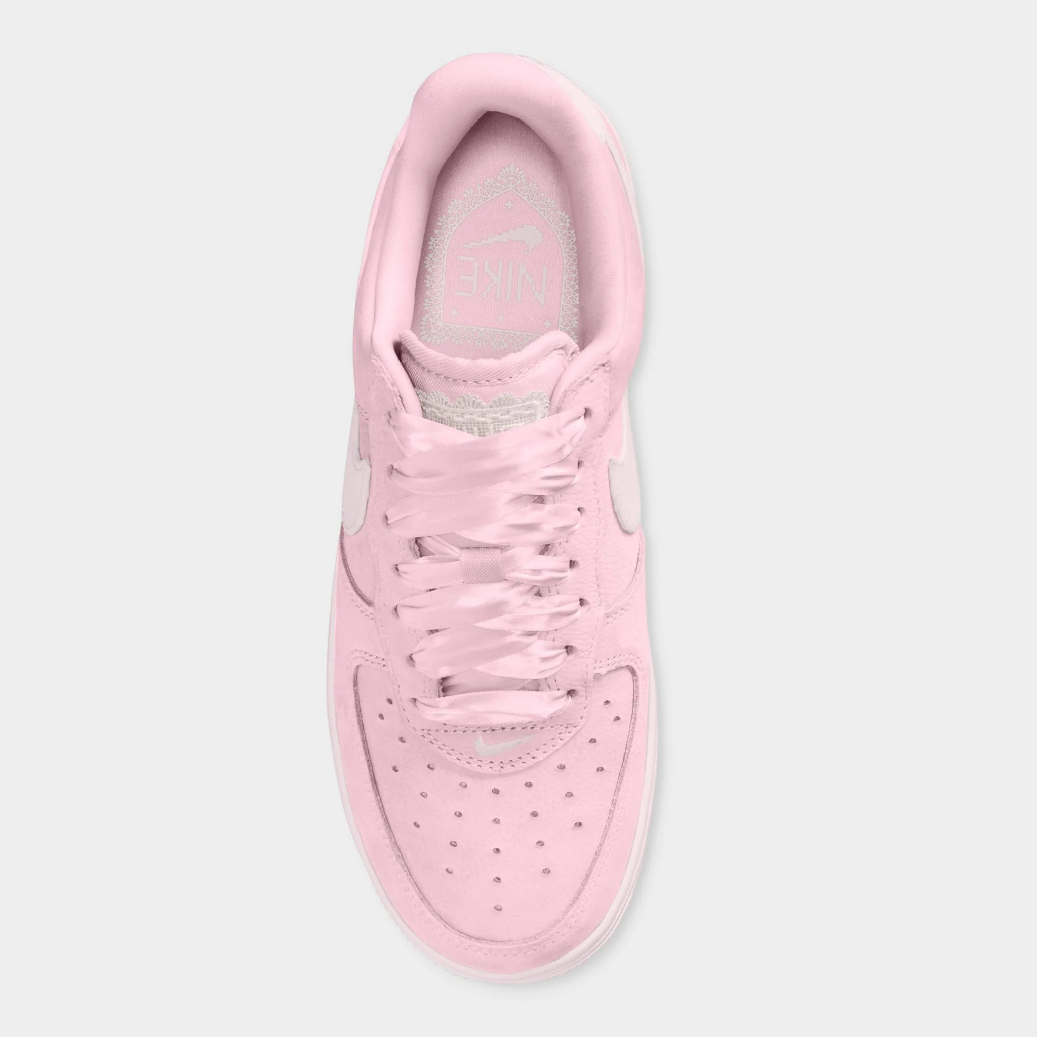 Nike Women's Air Force 1 Retro Pink Foam / Pearl Pink - Pink Foam - Image 7
