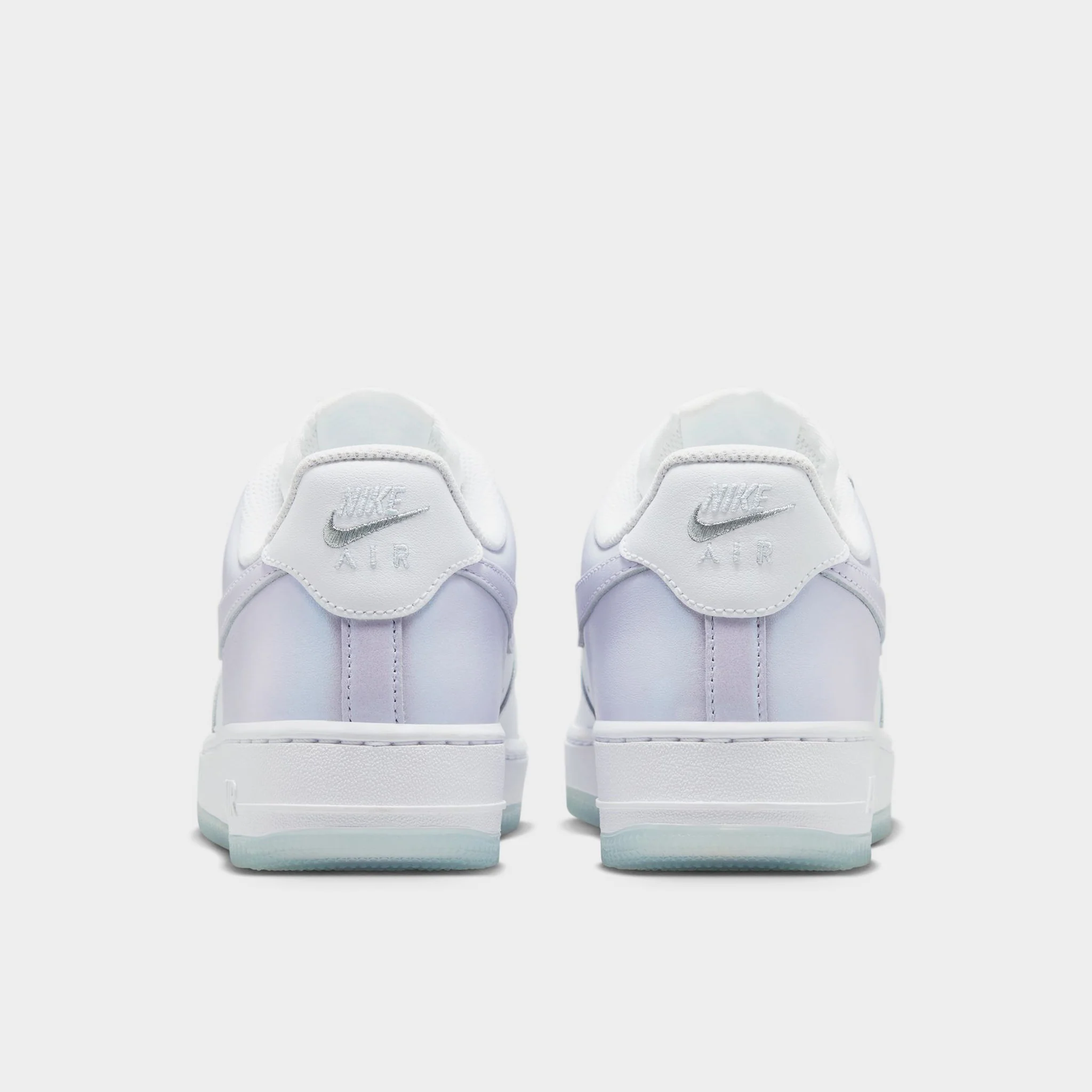 Nike Women's Air Force 1 White / White - Blue Tint - Image 5