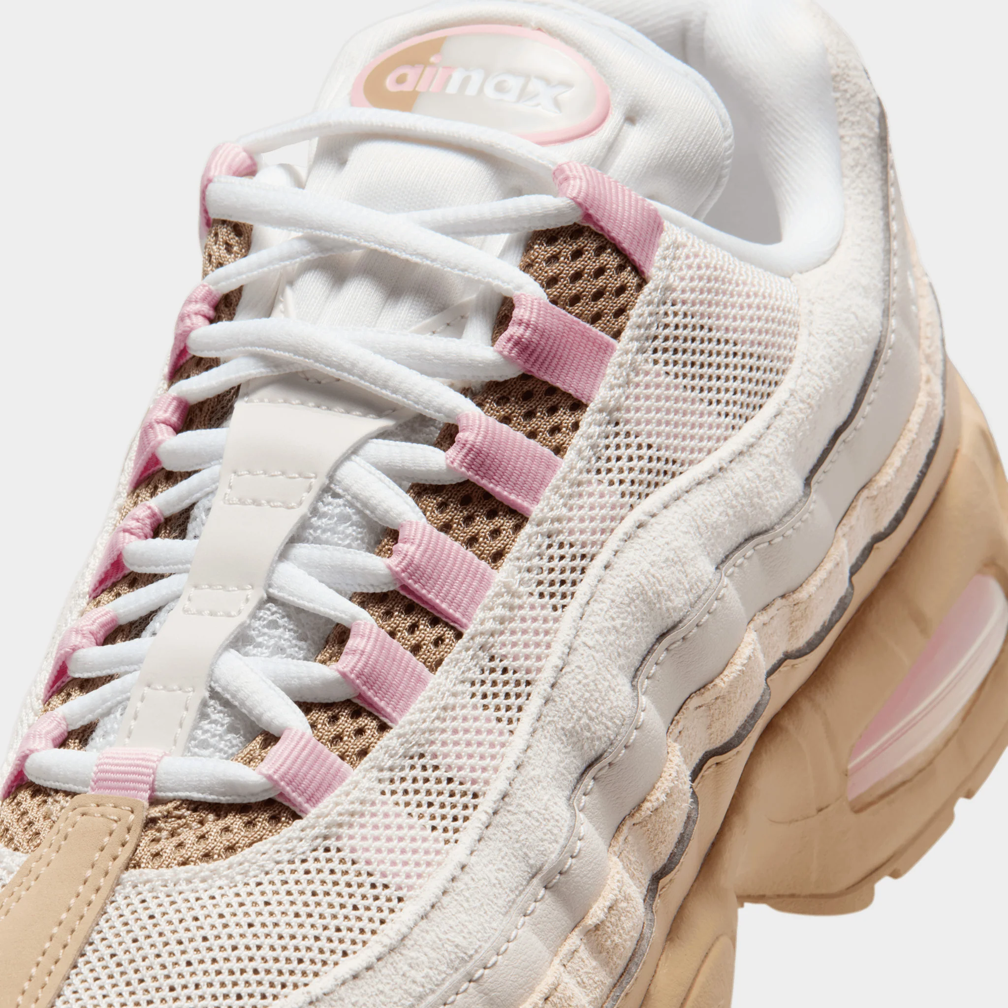 Nike Women's Air Max 95 British Khaki / Phantom - Linen - Image 3