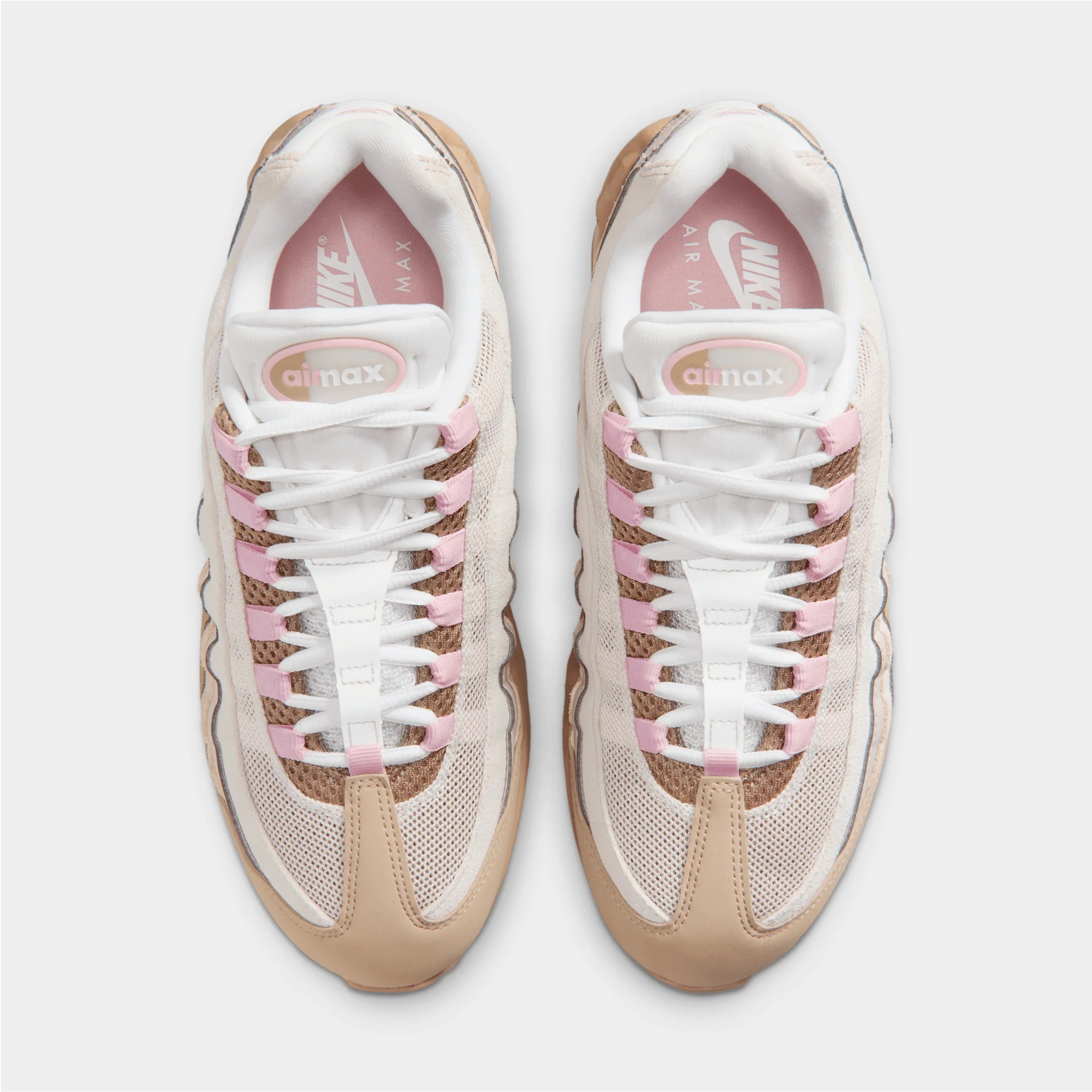 Nike Women's Air Max 95 British Khaki / Phantom - Linen - Image 5