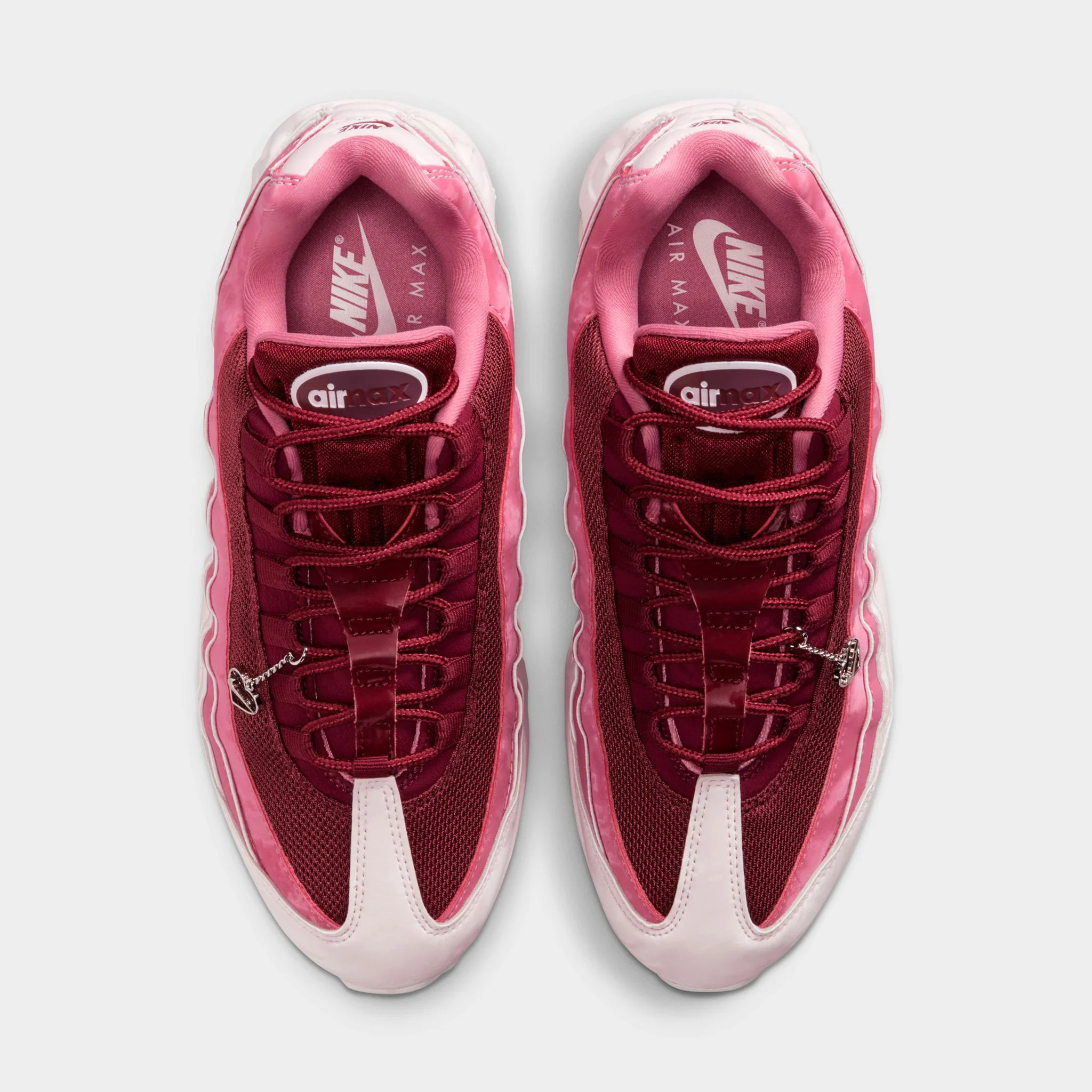 Nike Women's Air Max 95 SE 2 Team Red / Pearl Pink - Peony - Image 6