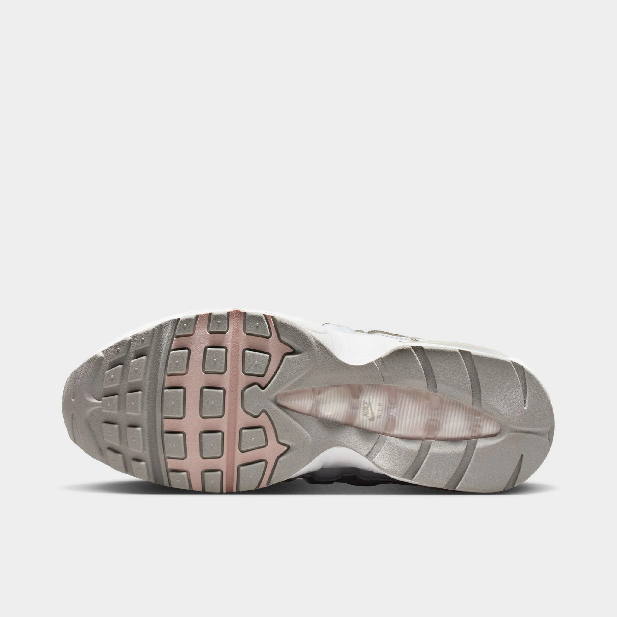 Nike Women's Air Max 95 White / Silt Red - Light Charcoal - Image 6