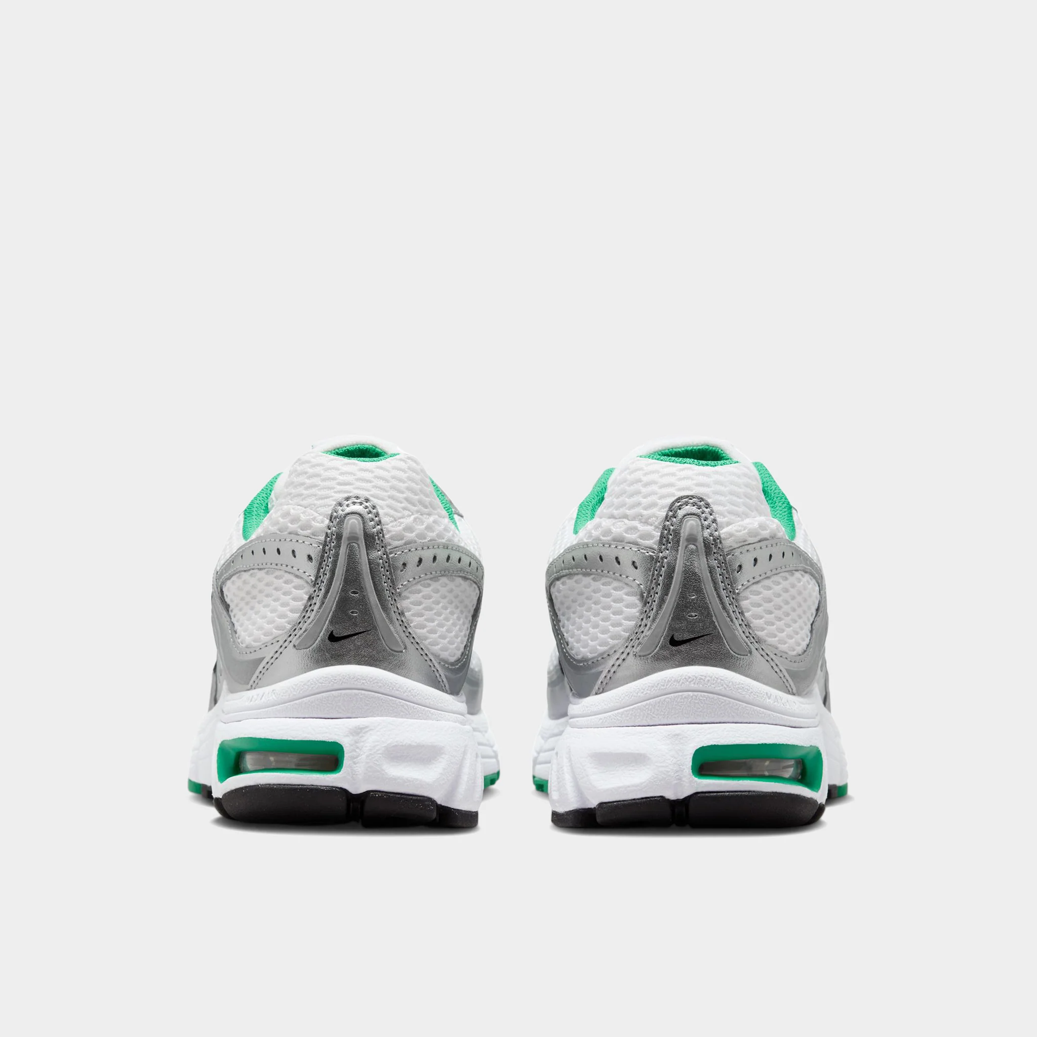 Nike Women's Air Max Moto 2K Metallic Silver / Stadium Green - White - Image 4