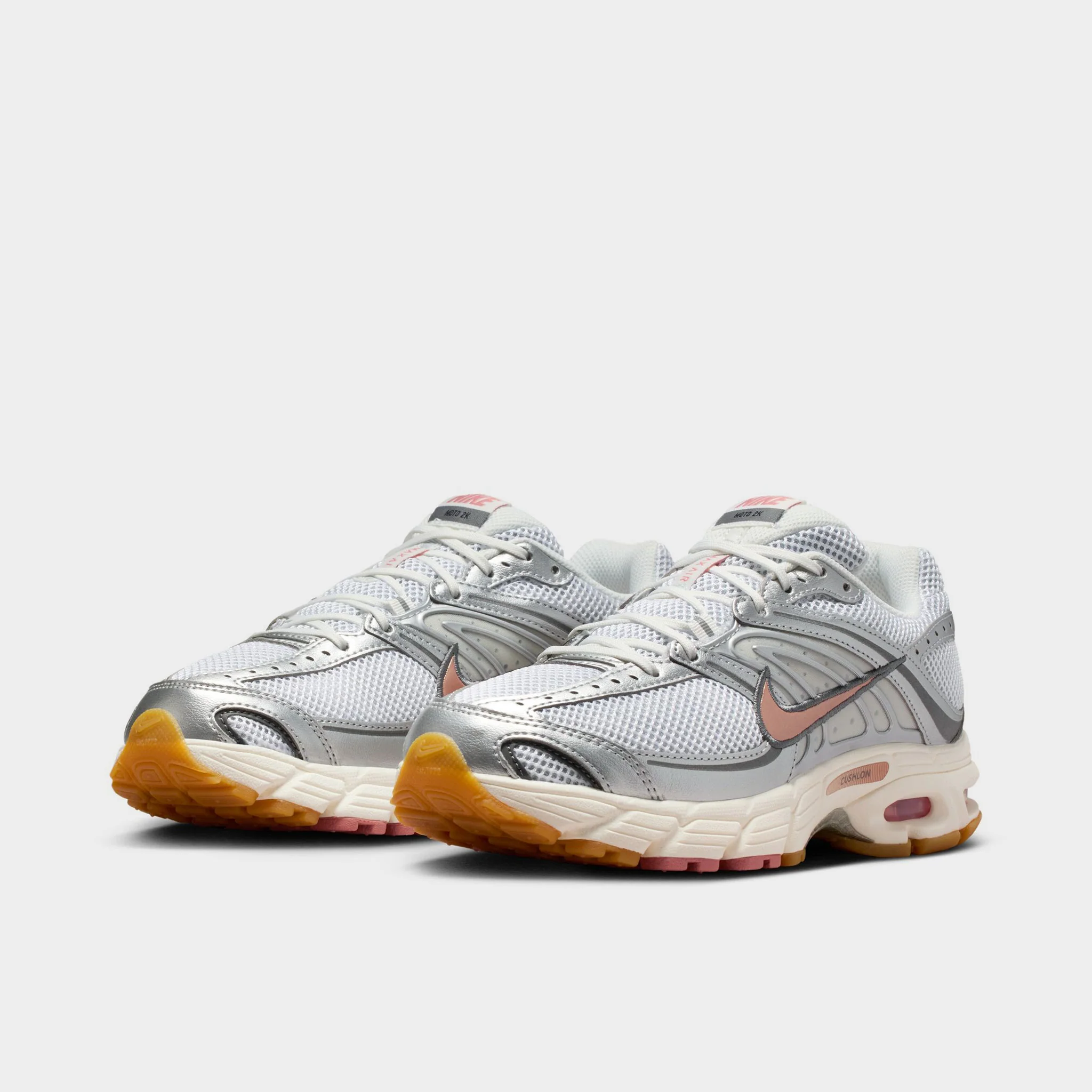 Nike Women's Air Max Moto 2K White / Metallic Red Bronze - Metallic Silver - Image 2