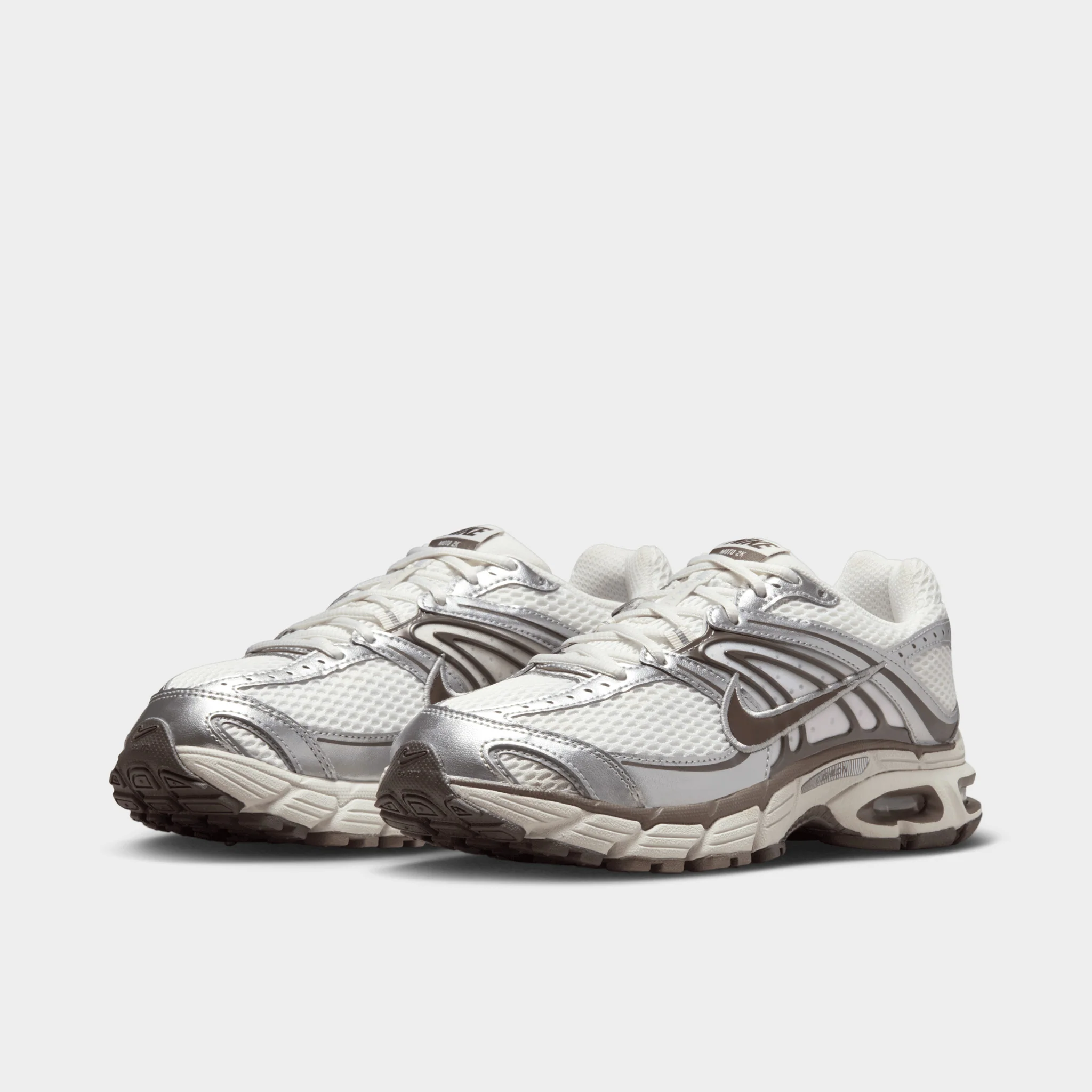 Nike Women's Air Max Moto Phantom / Baroque Brown - Metallic Silver - Image 2