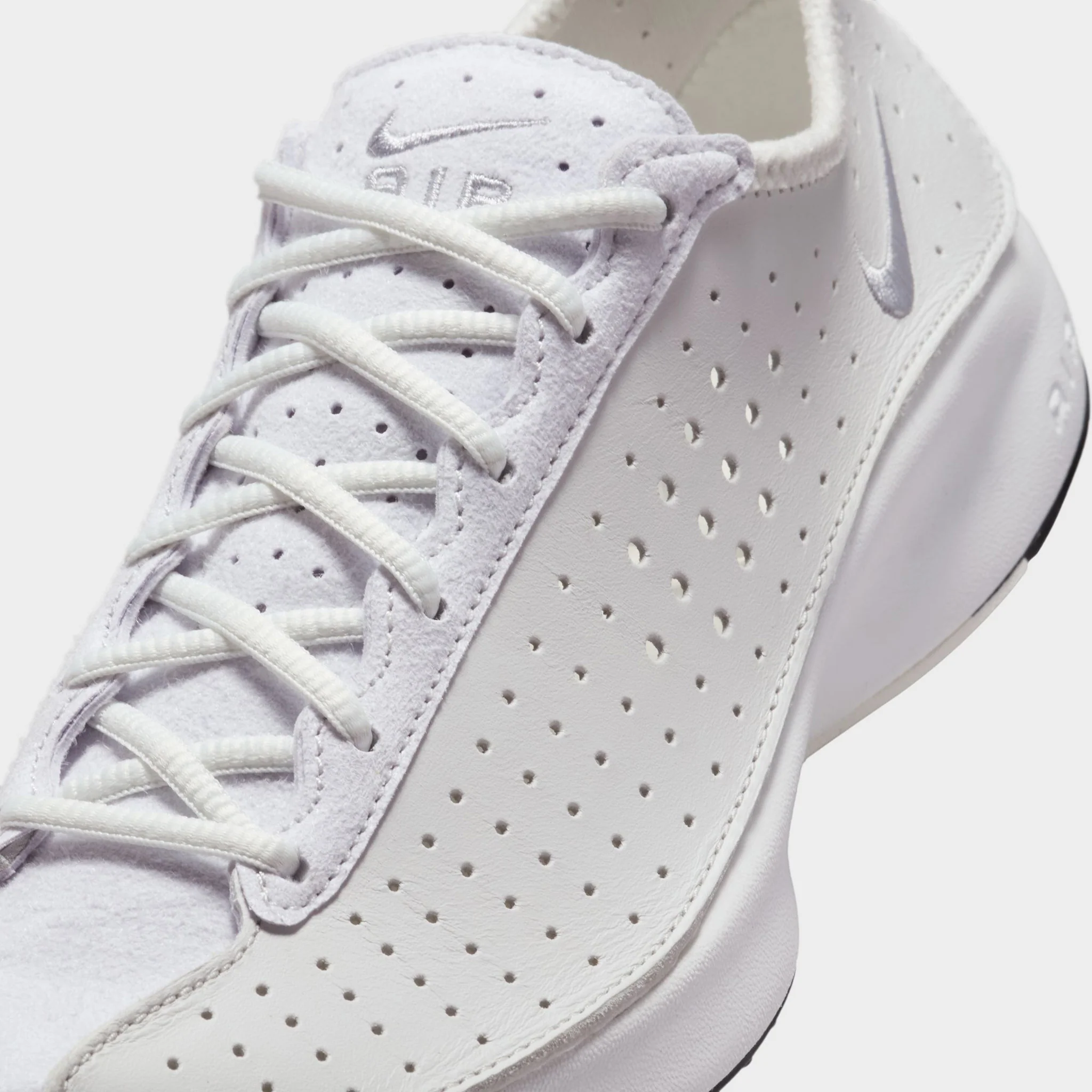 Nike Women's Air Superfly White / Metallic Silver - Black - Image 3