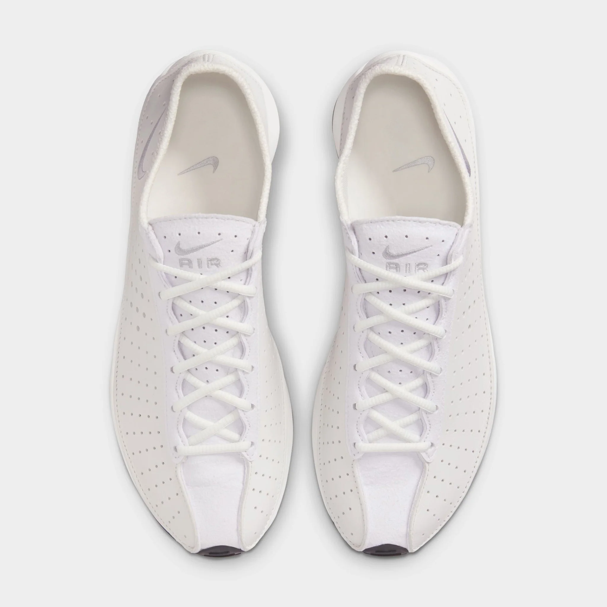 Nike Women's Air Superfly White / Metallic Silver - Black - Image 5