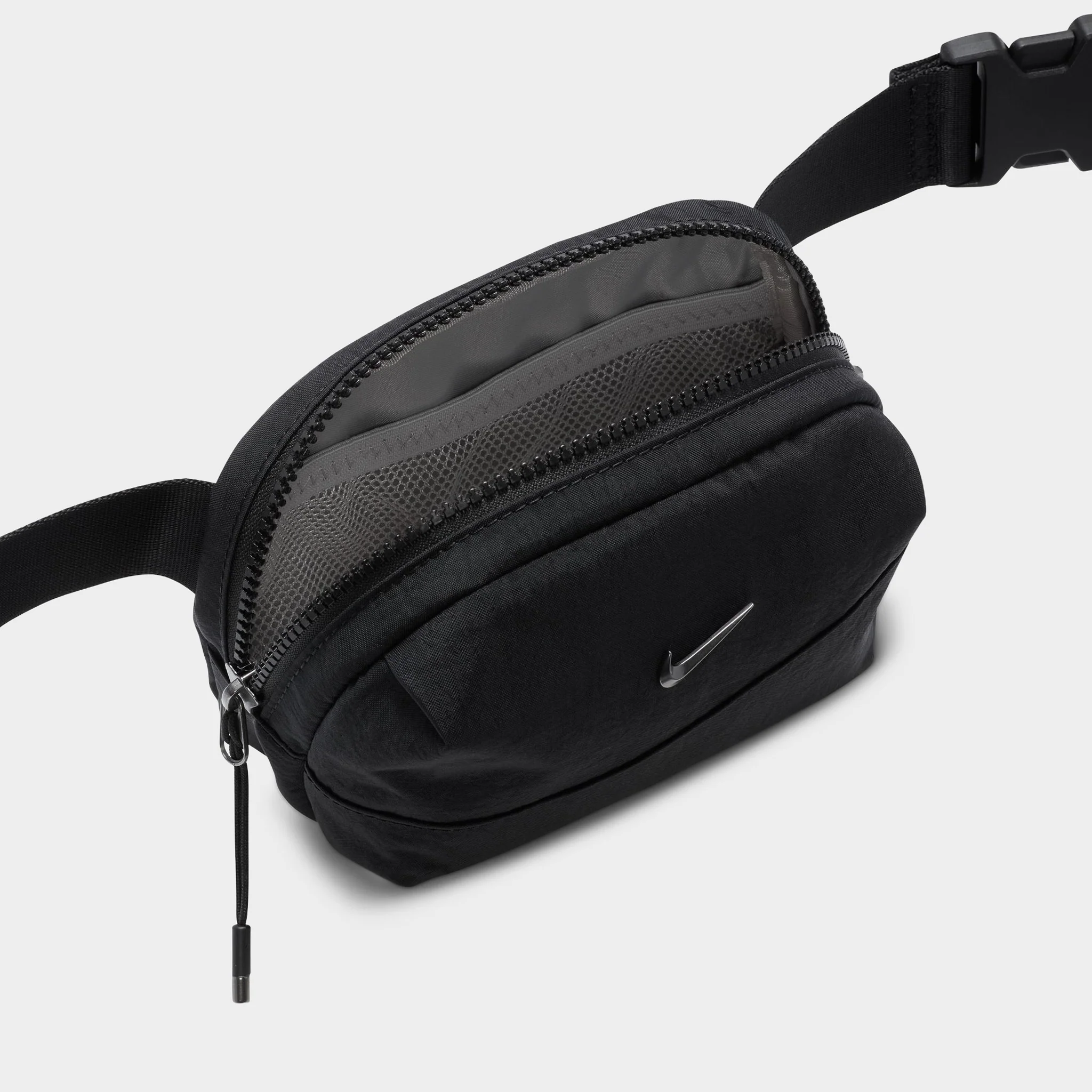 Nike Women's Aura Waist Pack (2L) Black/Black - Gunmetal - Image 7
