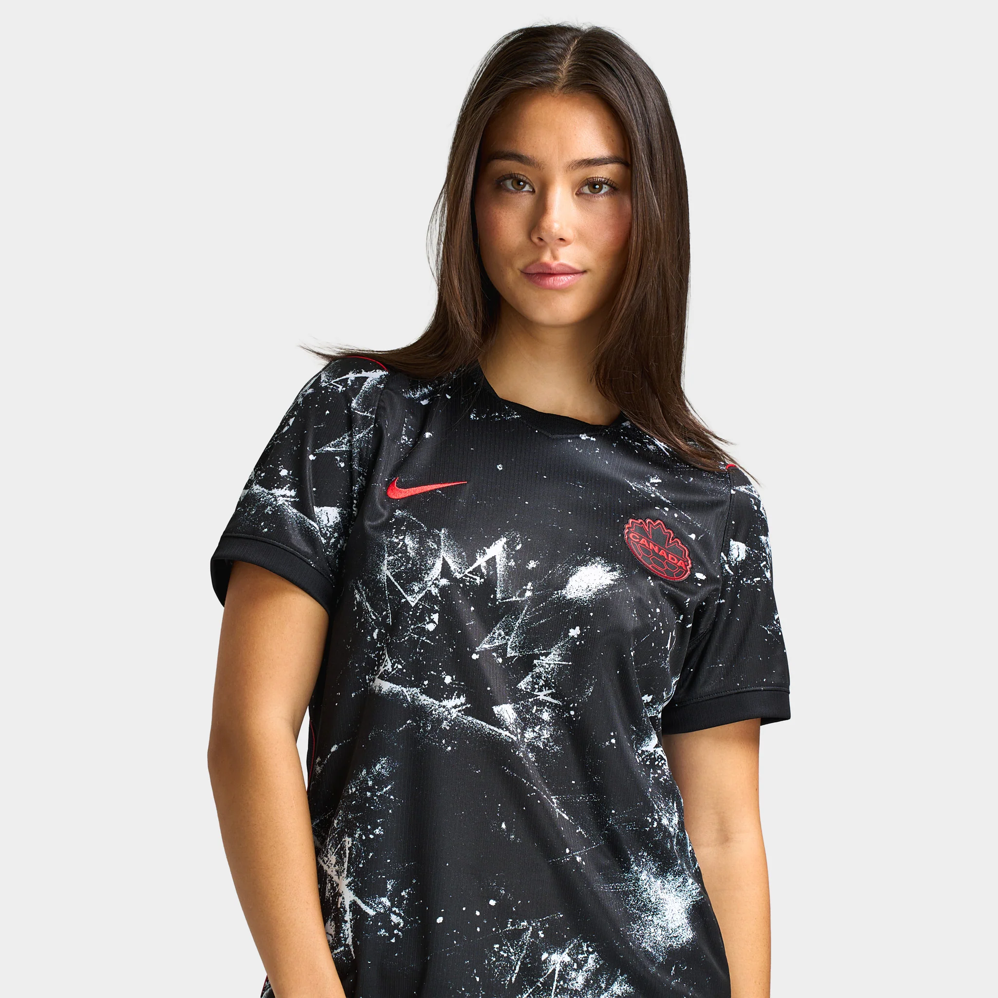 Nike Women's Canada Stadium Replica Jersey Canada (Away) / Black - Image 4