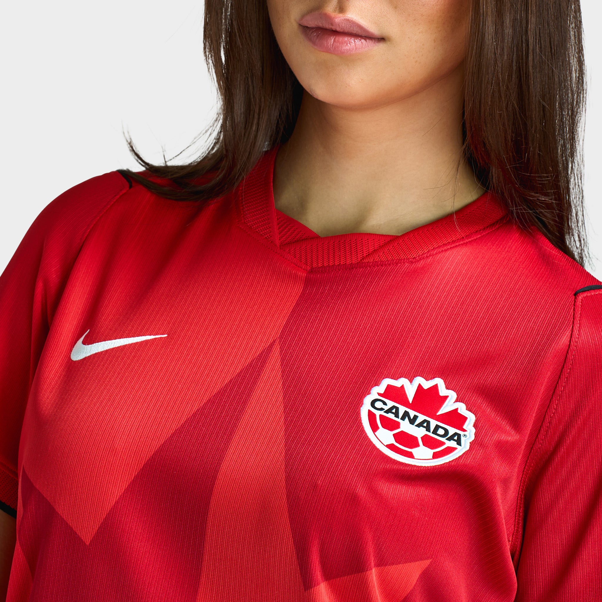 Nike Women's Stadium Replica Jersey Canada (Home) / Red - Image 3