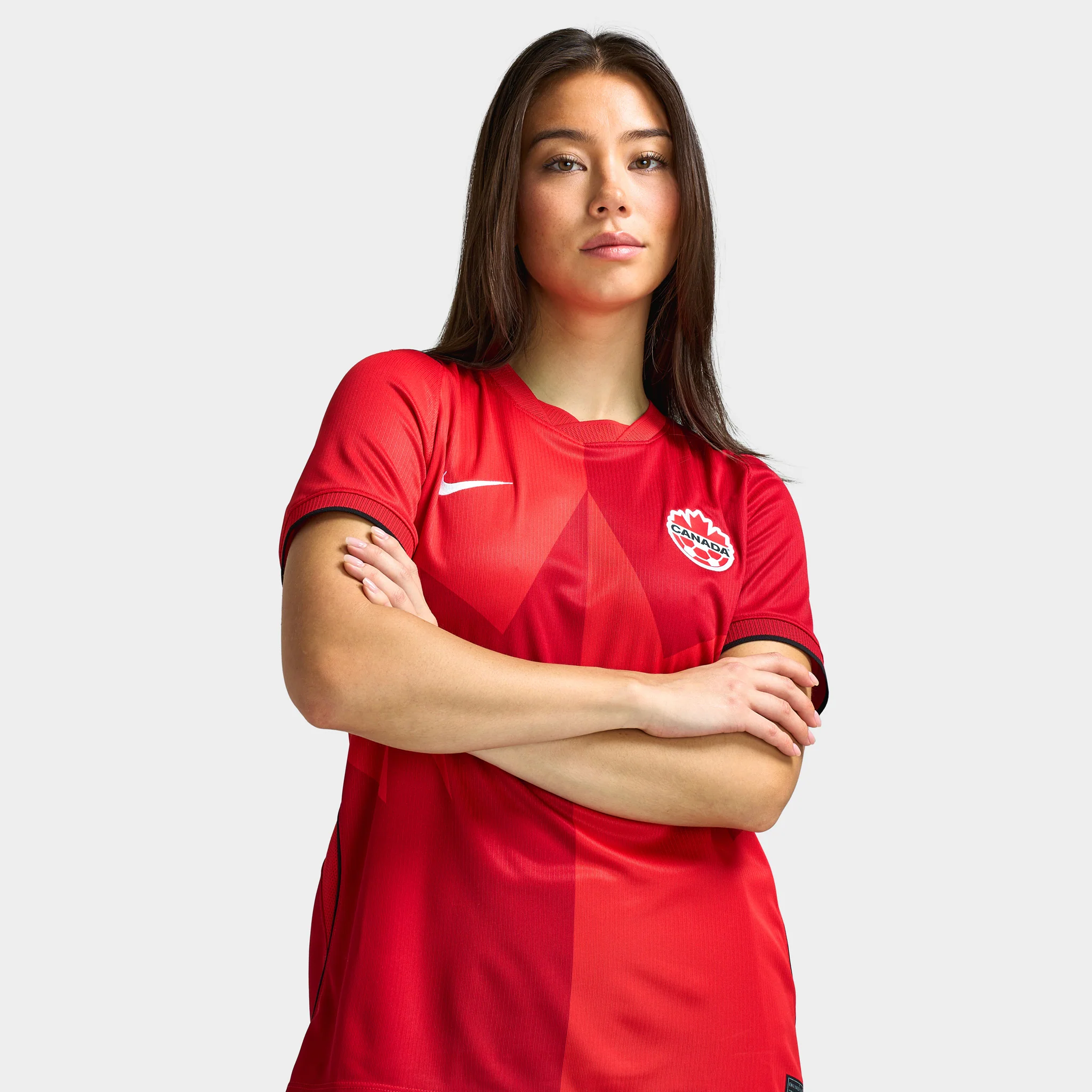 Nike Women's Stadium Replica Jersey Canada (Home) / Red - Image 4