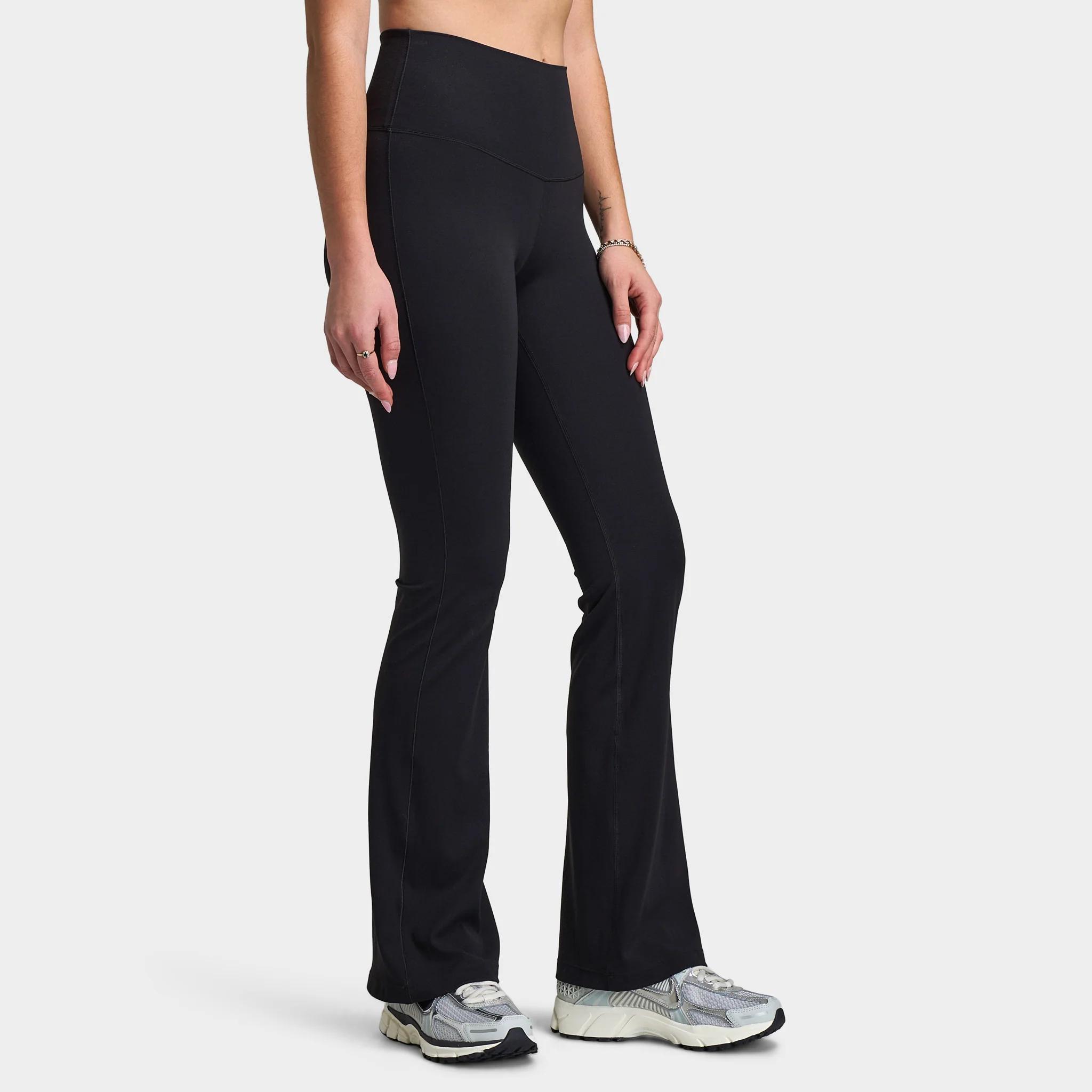Nike Women's Dri Fit Zenvy High Rise Flare / Black - Image 4