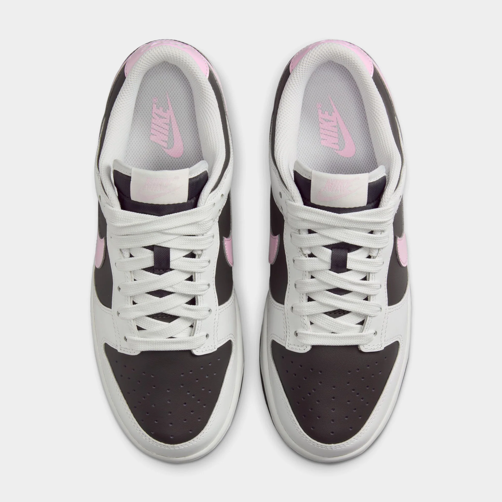 Nike Women's Dunk Low Summit White / Pink Foam - Medium Ash - Image 5