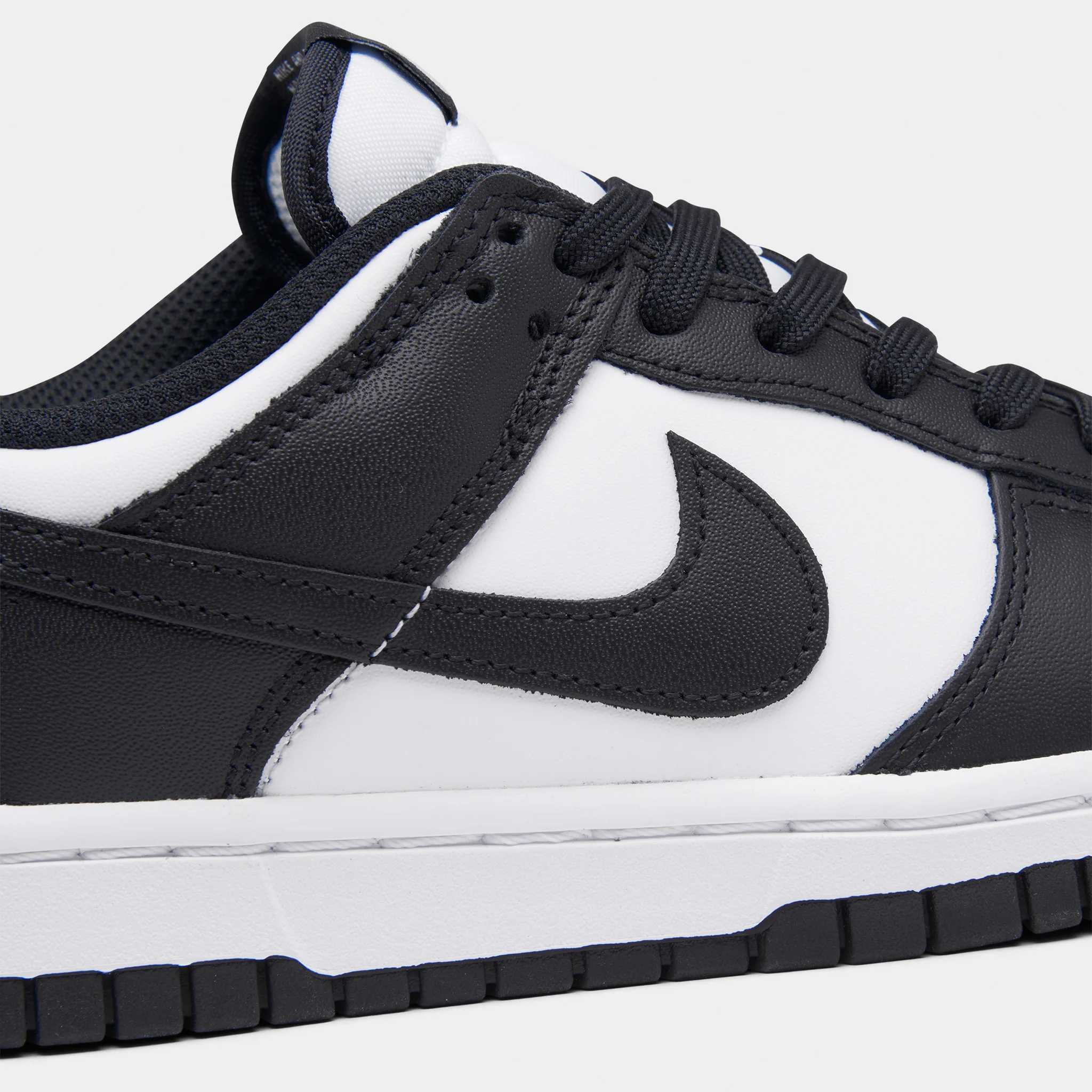 Nike Women's Dunk Low White / Black - White - Image 3