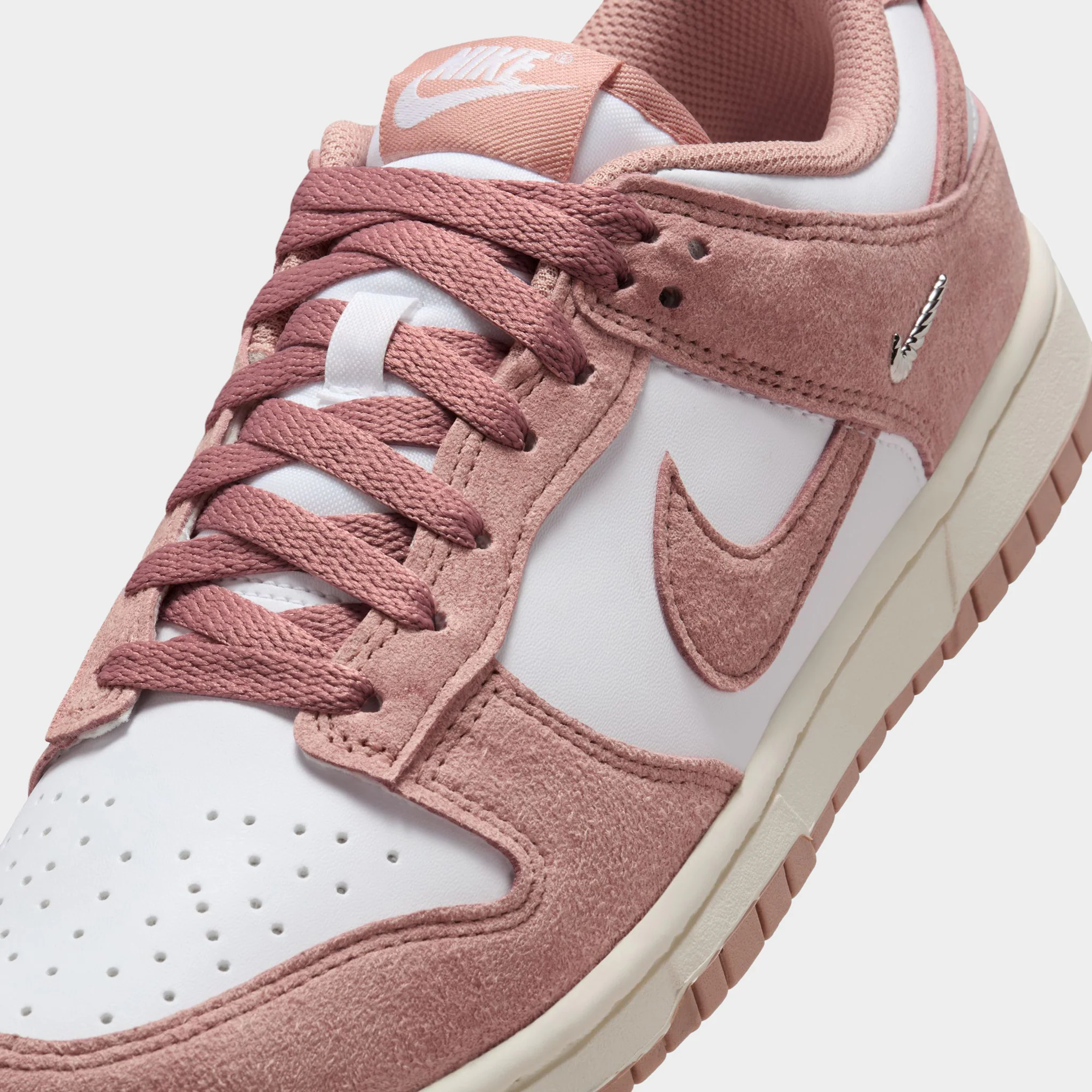 Nike Women's Dunk Low White / Particle Pink - Sail - Image 3