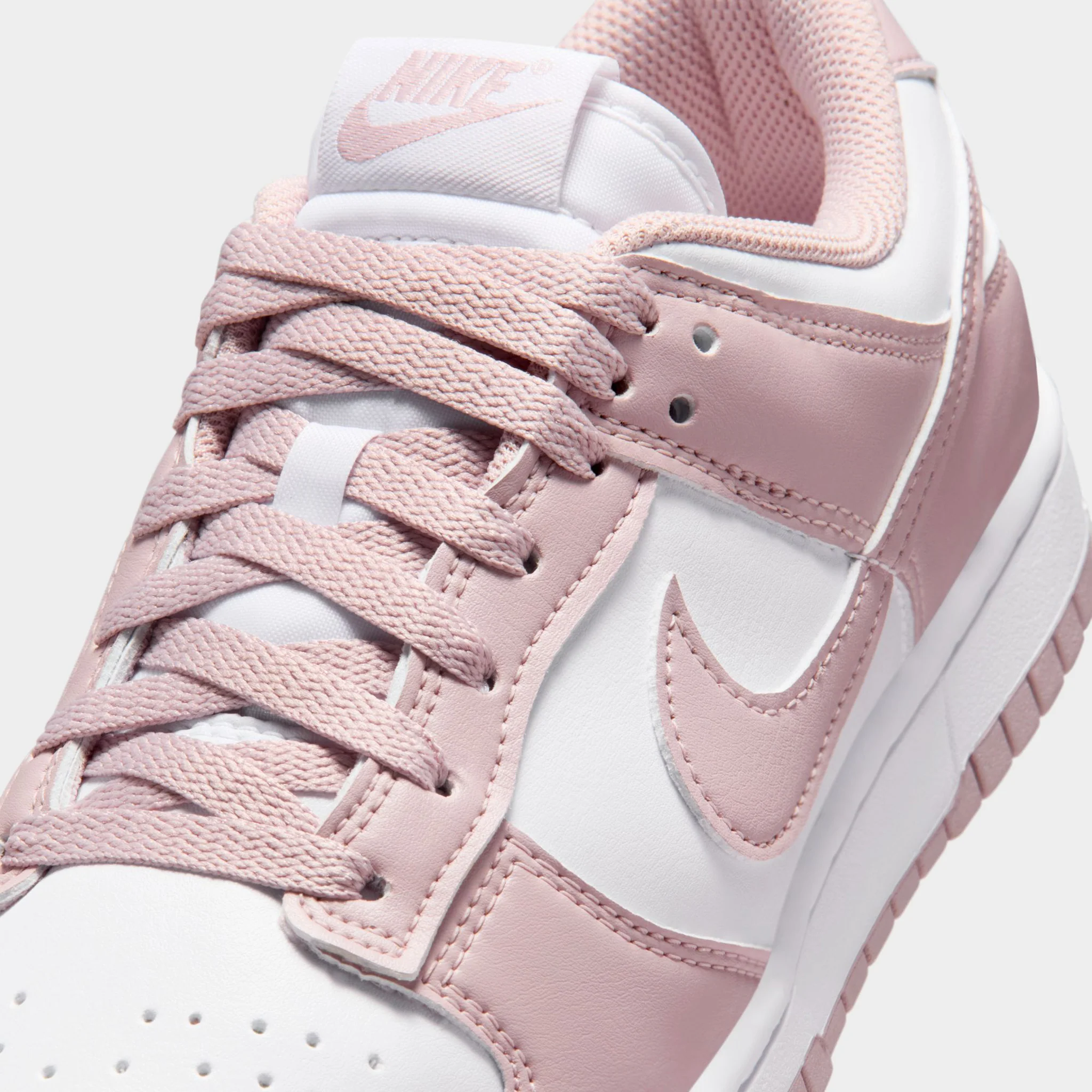 Nike Women's Dunk White / Particle Rose - White - Image 3