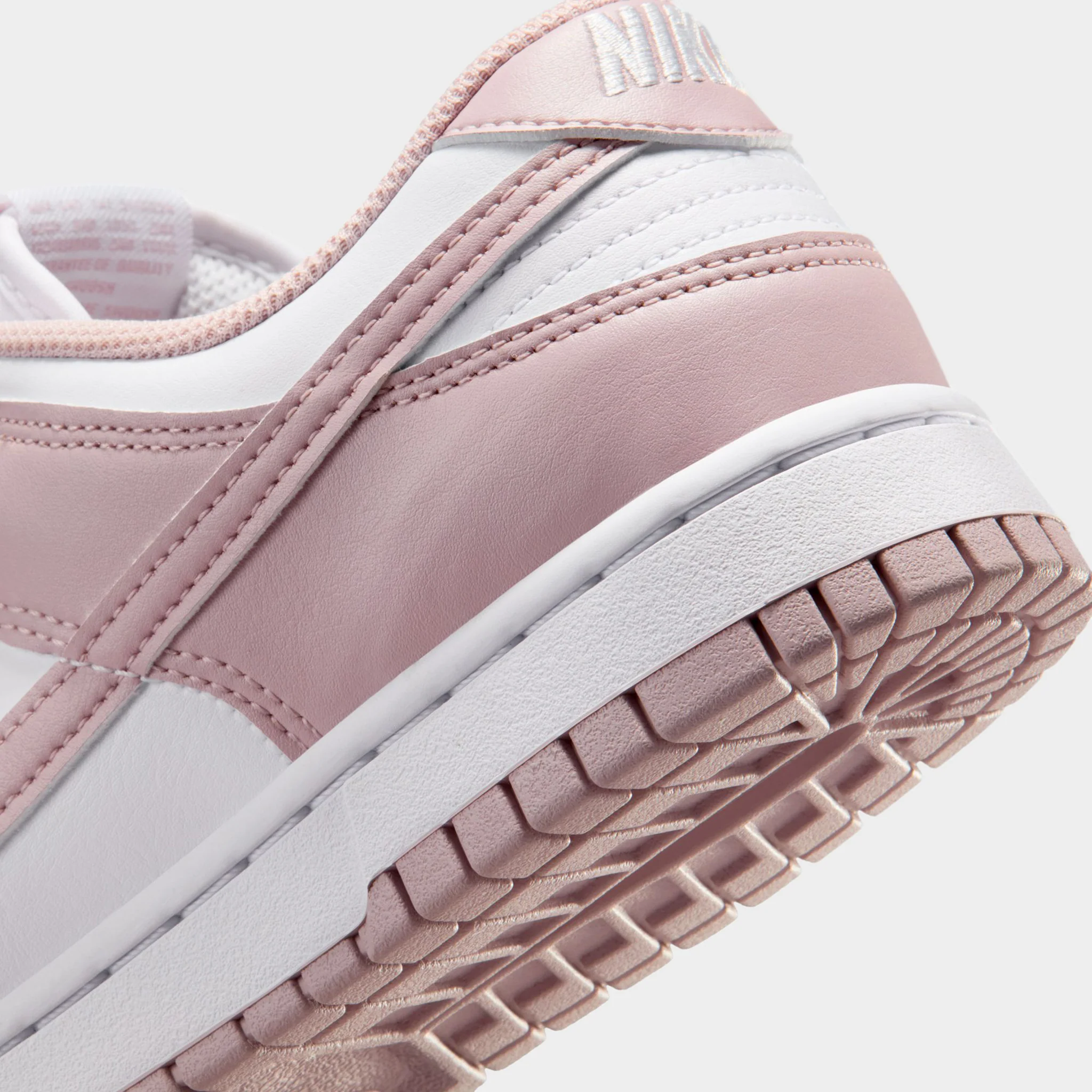 Nike Women's Dunk White / Particle Rose - White - Image 4