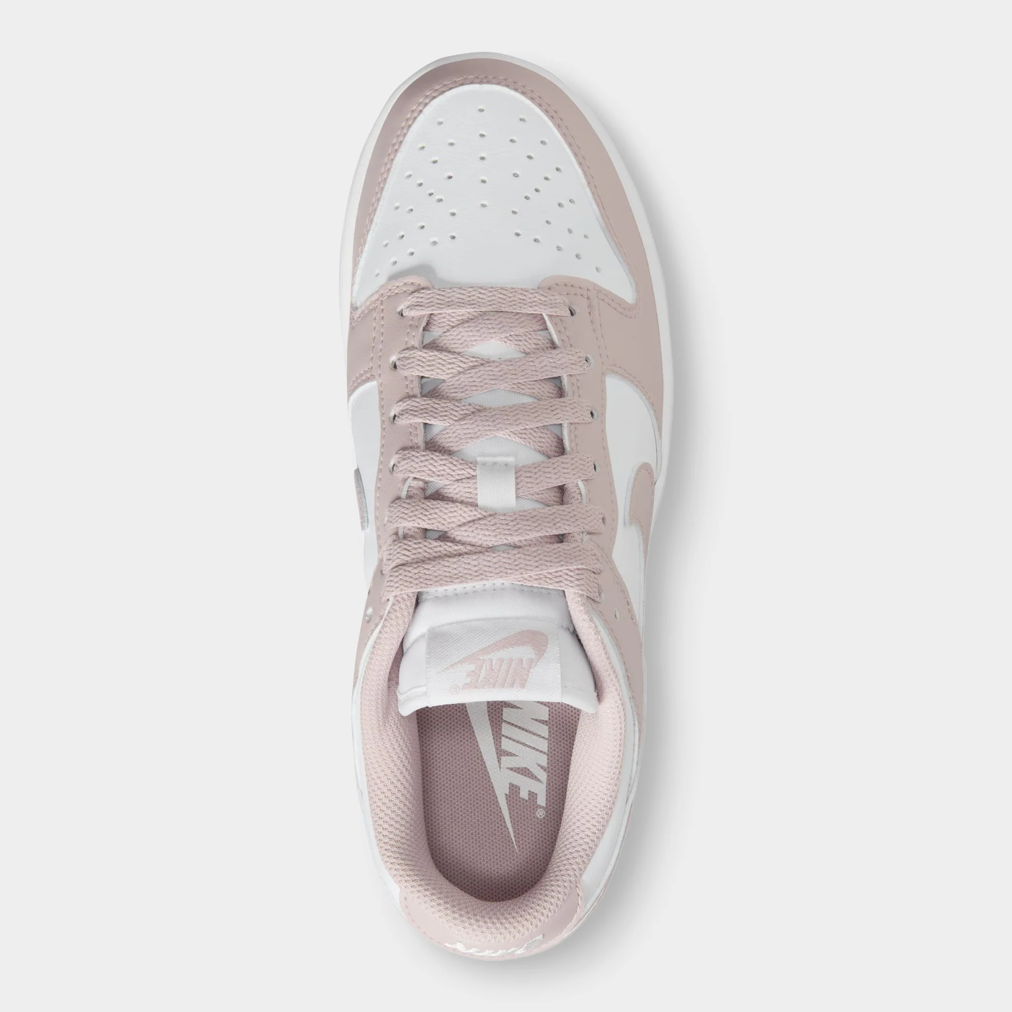 Nike Women's Dunk White / Particle Rose - White - Image 7