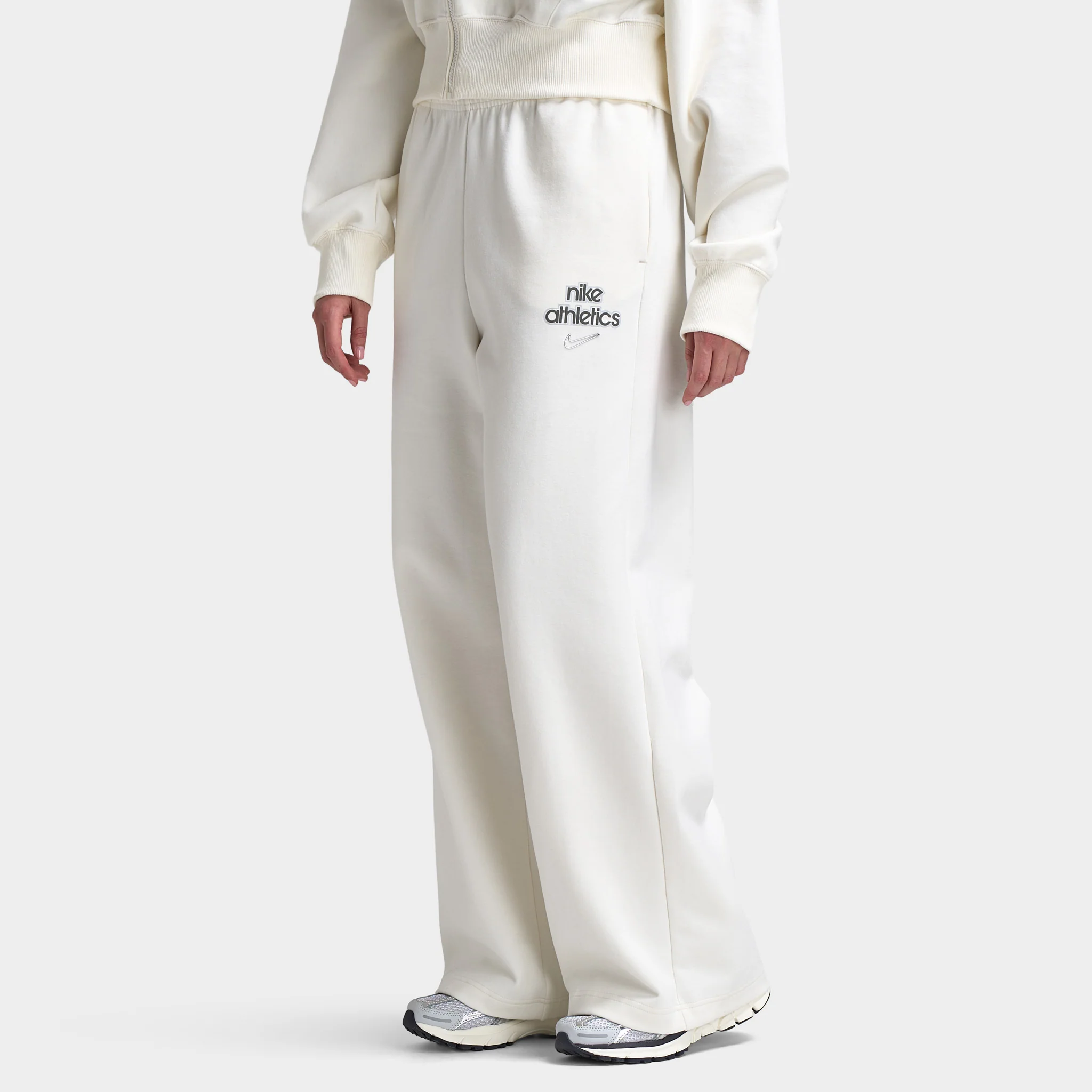 Nike Women's Highrise Pants Wide Leg / Sail - Image 4