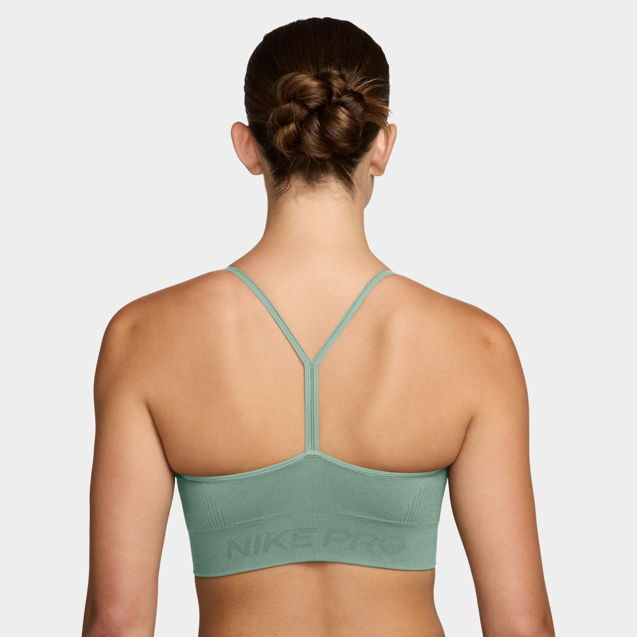 Nike Women's Seamless Low Support Bra / Steam - Image 2