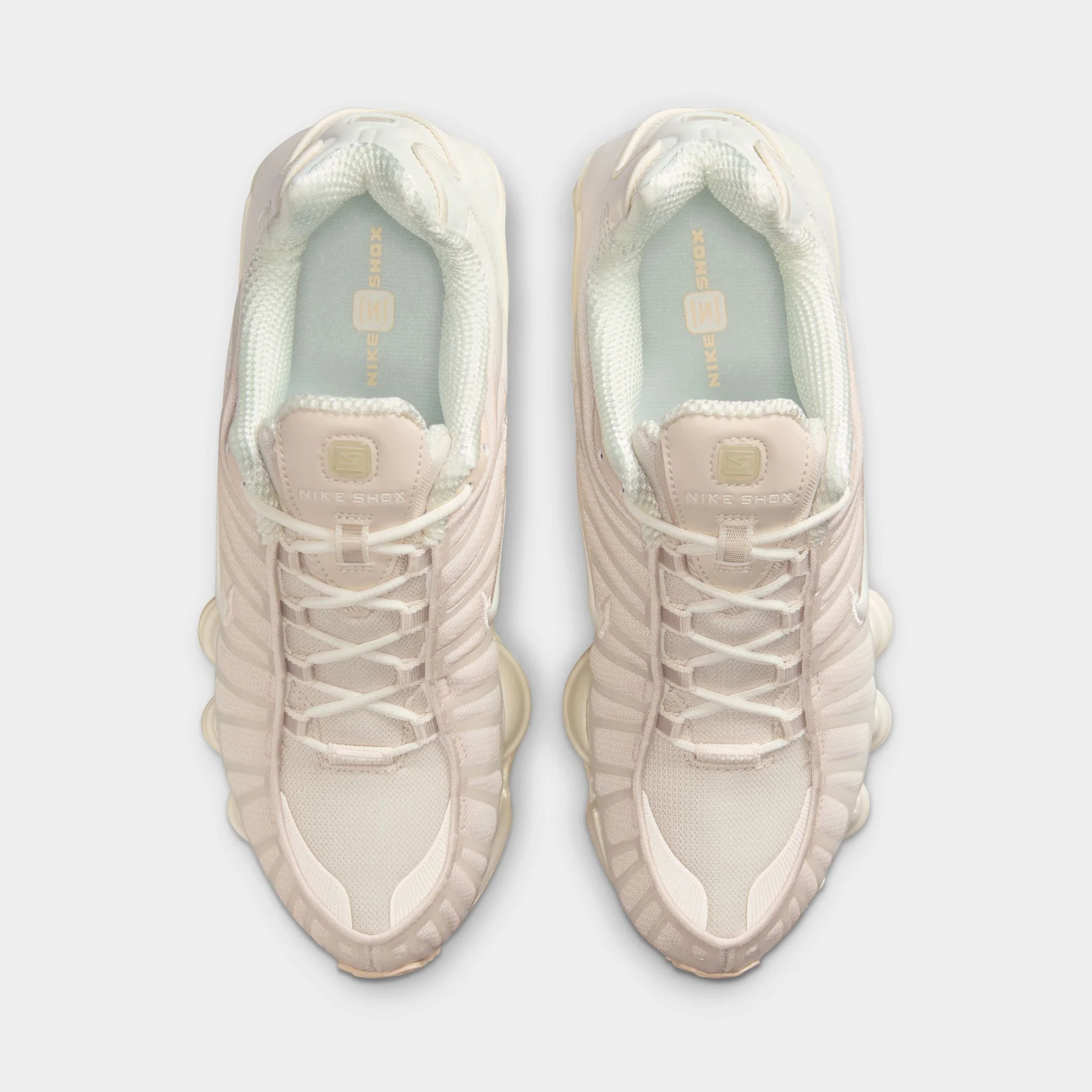 Nike Women's Shox TL Pearl White / Soft Pearl - Particle Pink - Image 5