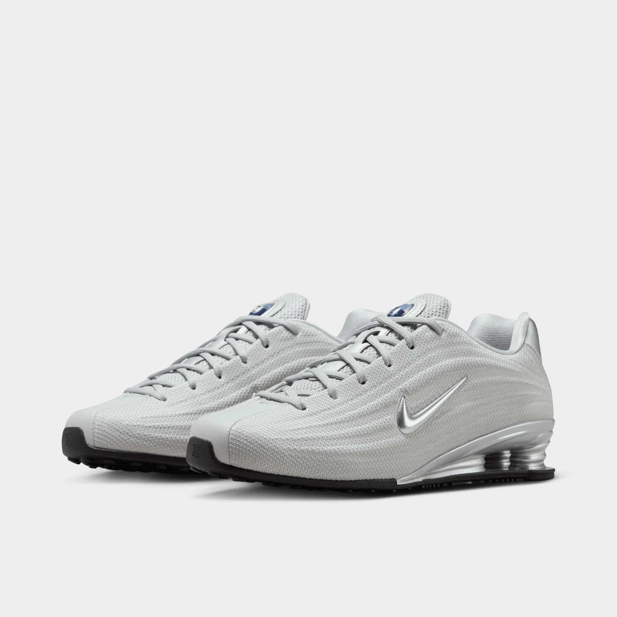 Nike Women's Shox Z Silver / Silver - Black - Image 2