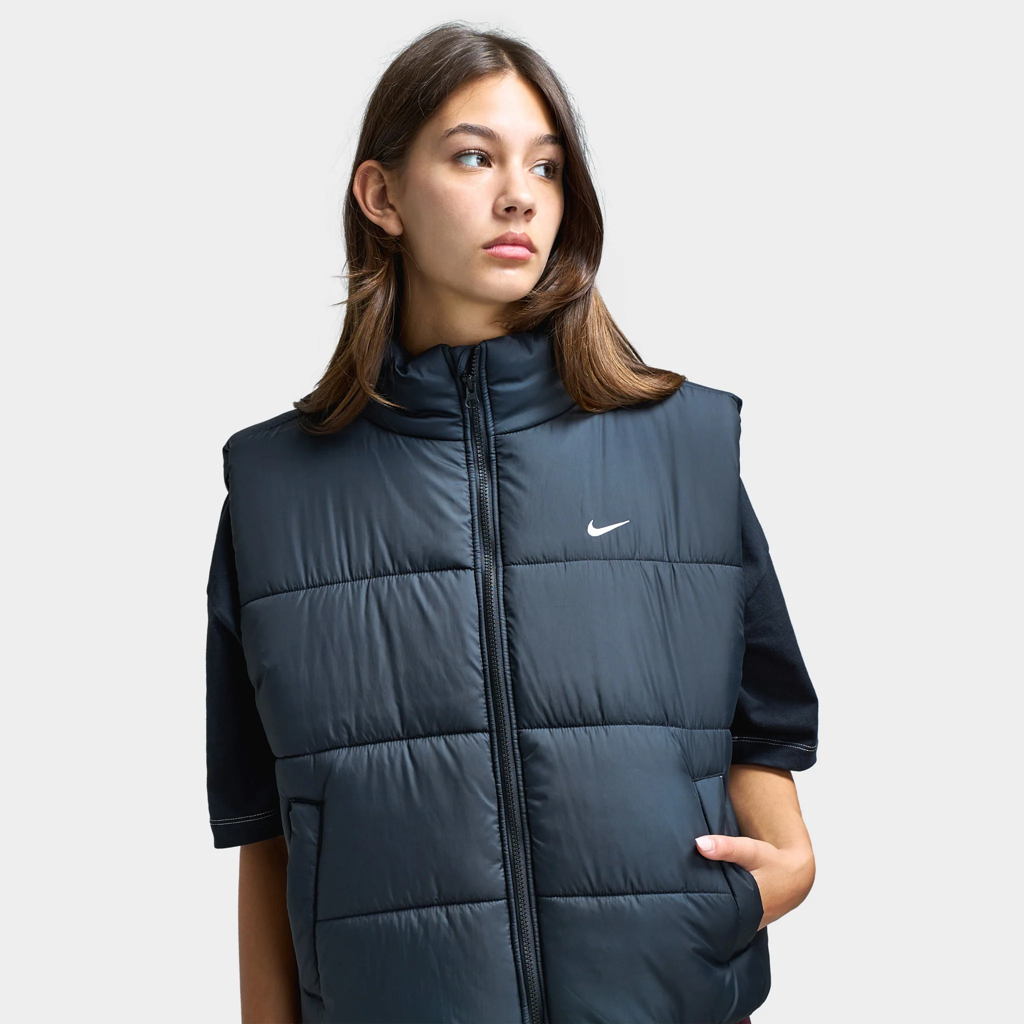 Nike Women's Therma-FIT Loose Vest / Black - Image 3