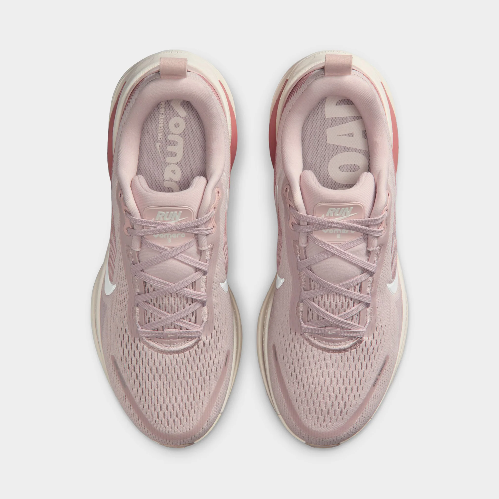 Nike Women's Vomero 18 Silt Red / Chalk - Red Stardust - Image 6