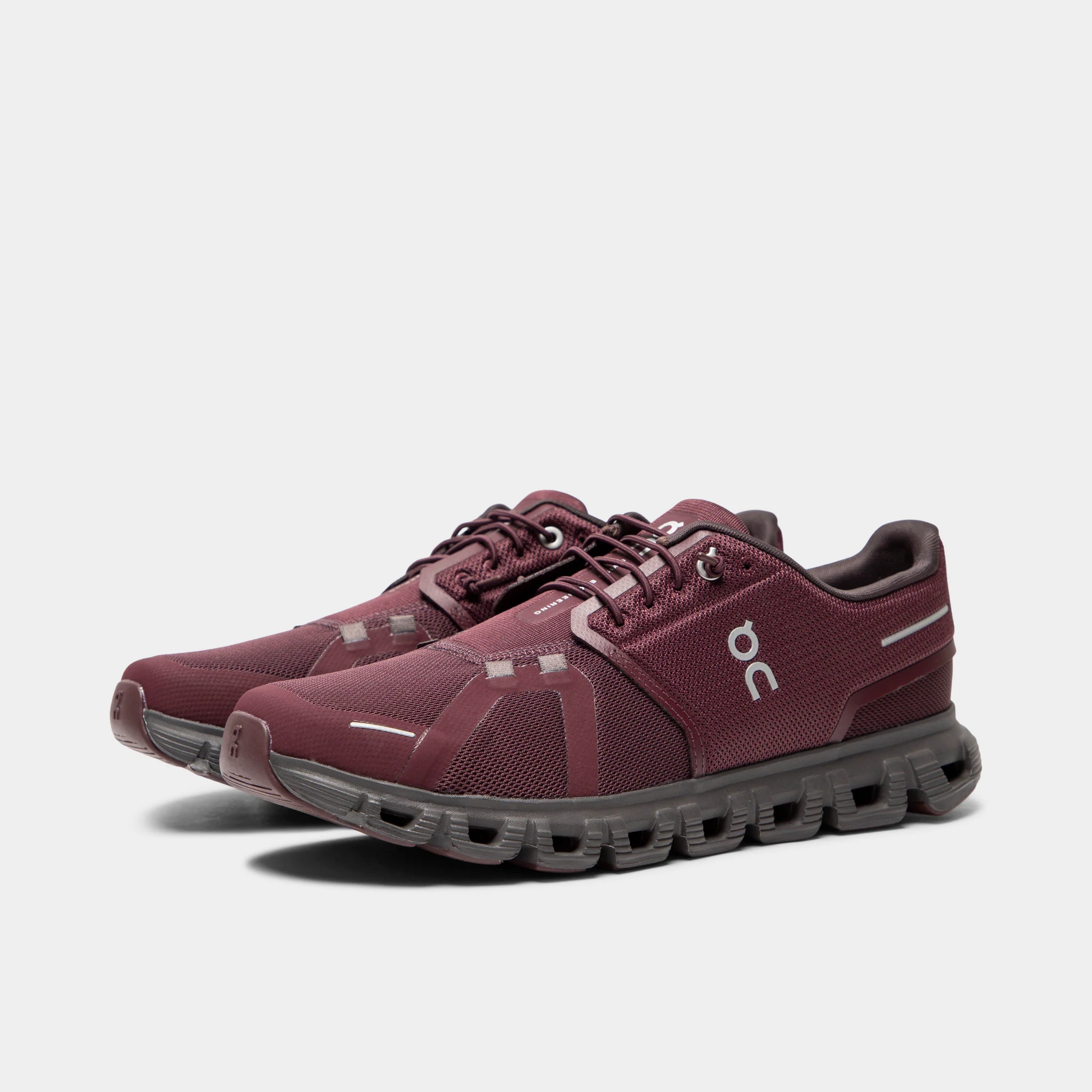 ON Cloud 6 Maroon / Black - Image 2