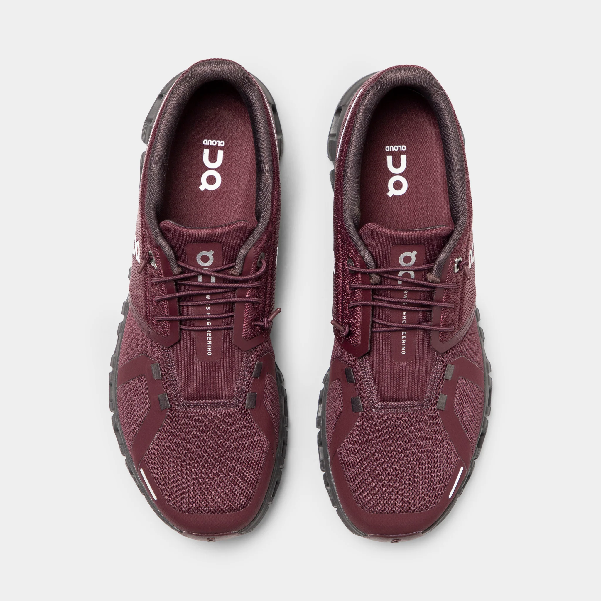 ON Cloud 6 Maroon / Black - Image 5