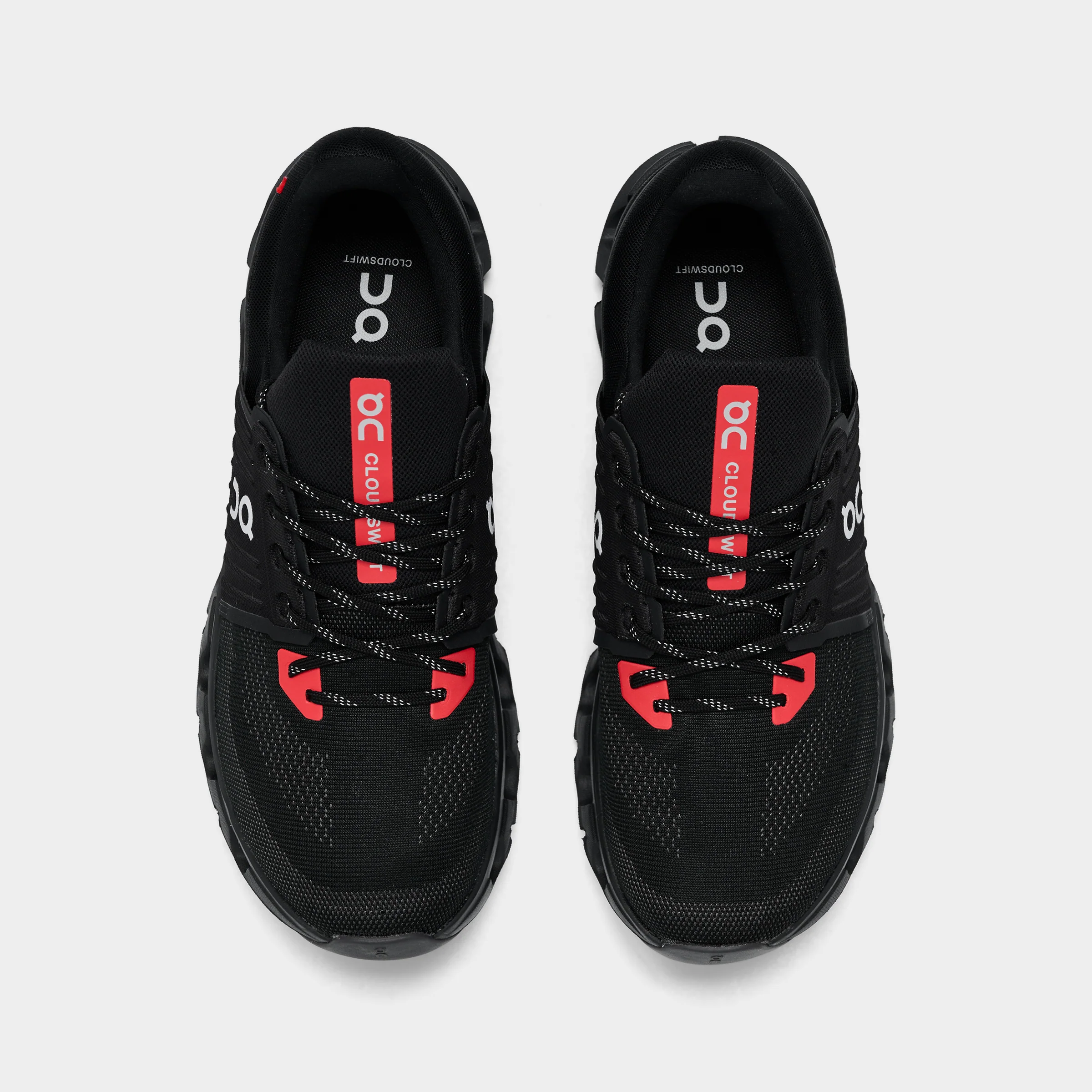 On Cloudswift 4 Black / Grey - Red - Image 5