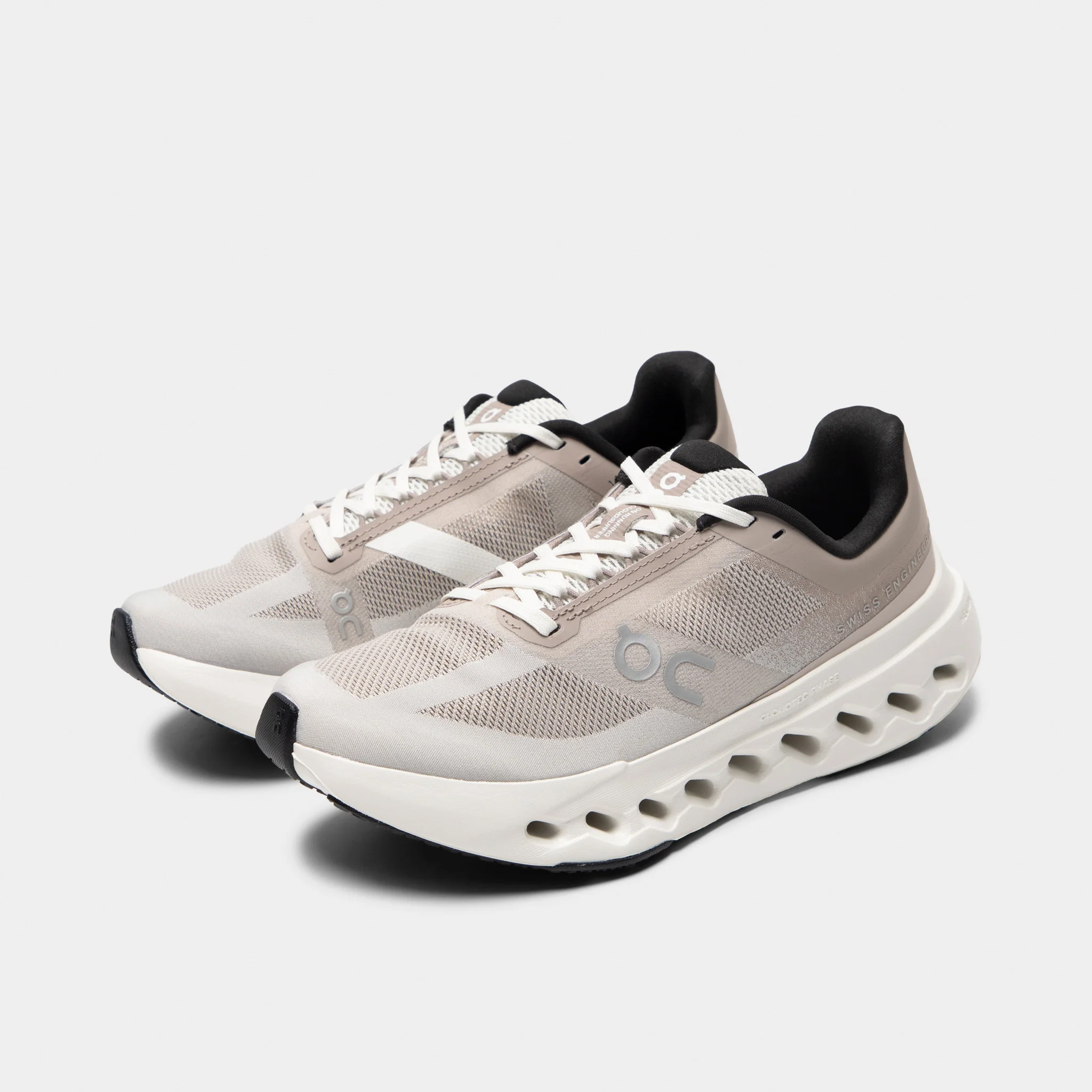 On Women's Cloudsurfer Next Fog / Ivory - Image 2