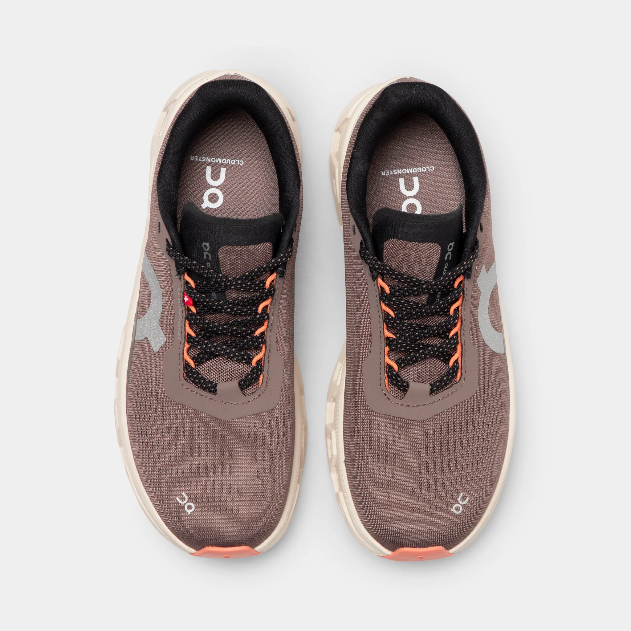 On Women's Cloudmonster 1 Ash / Sunstone - Image 5
