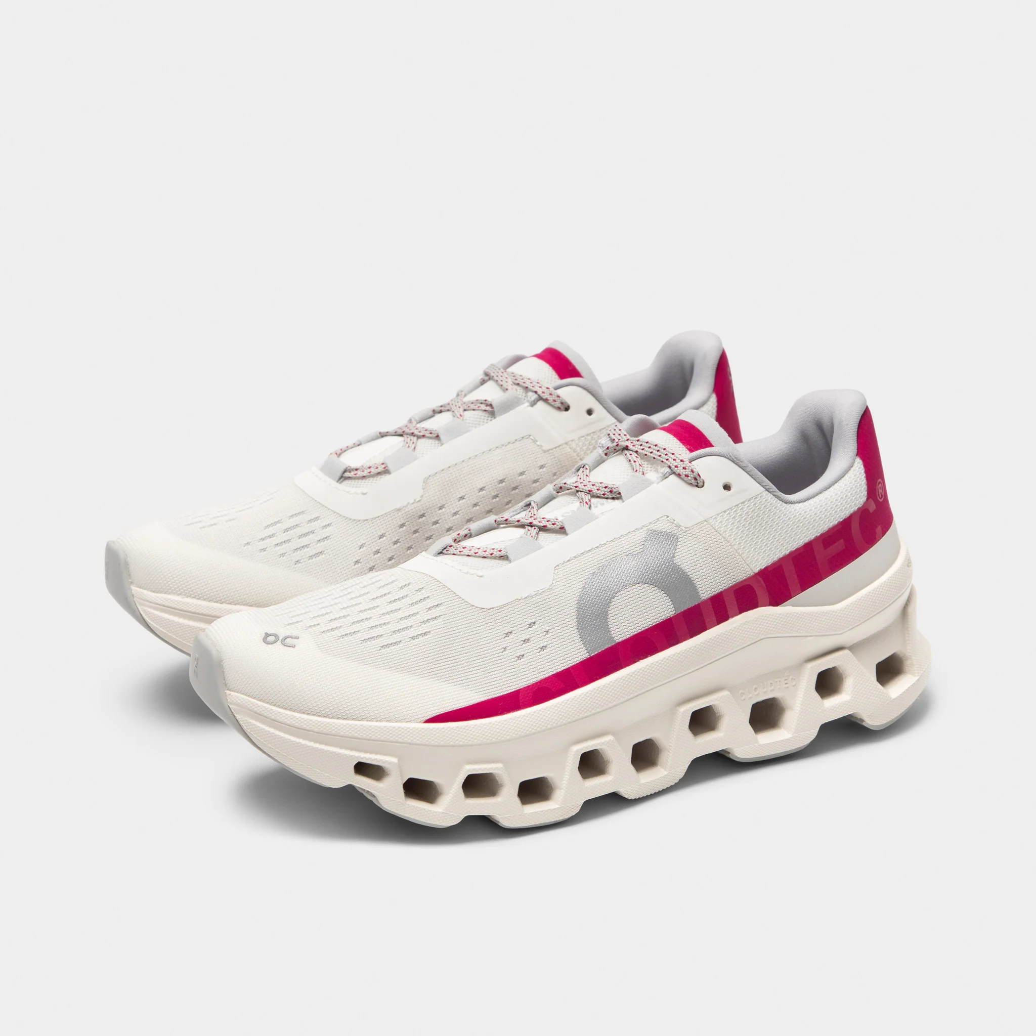 On Women's Cloudmonster Ivory / Grenadine - Image 2
