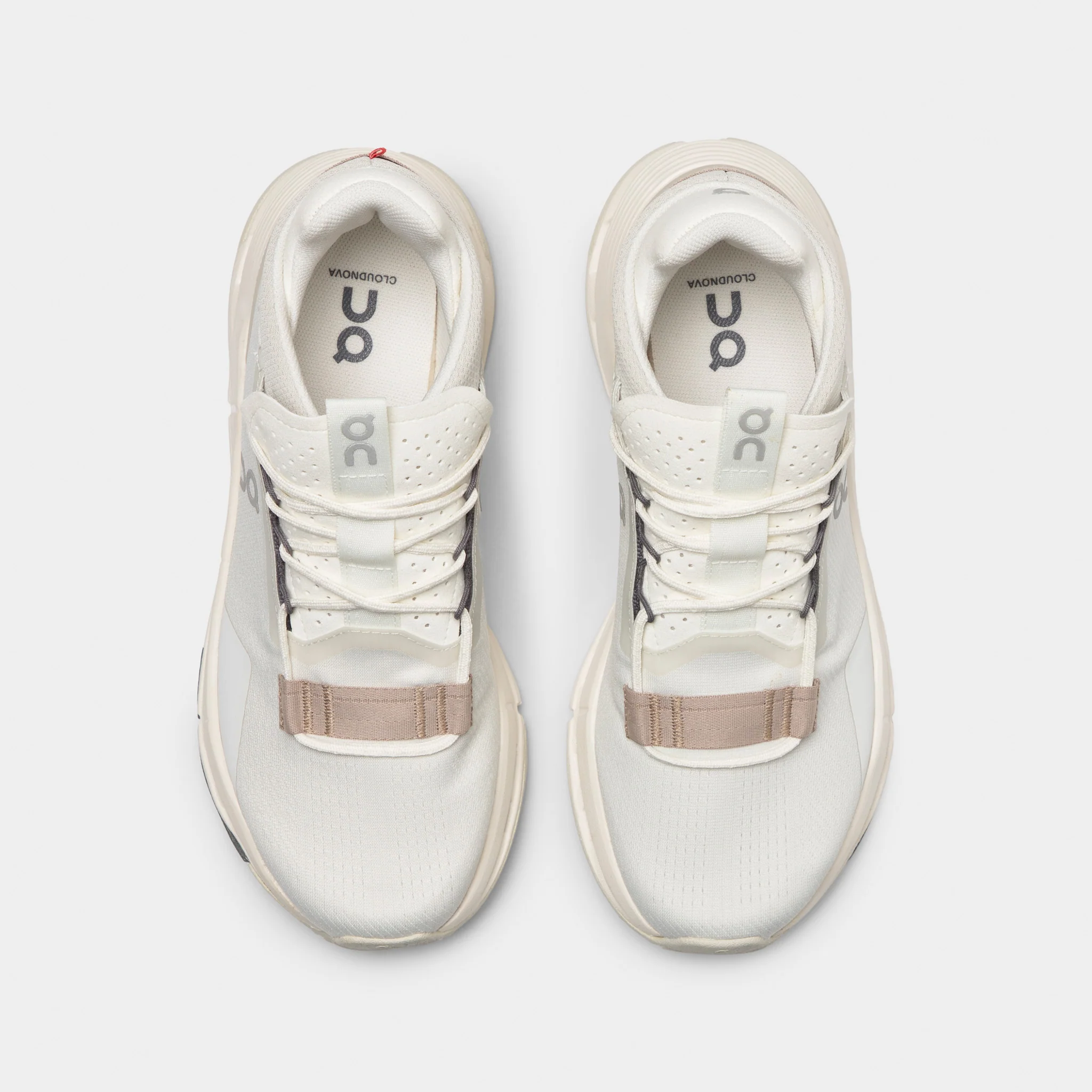 On Women's Cloudnova 2 Ice / Sand - Image 5
