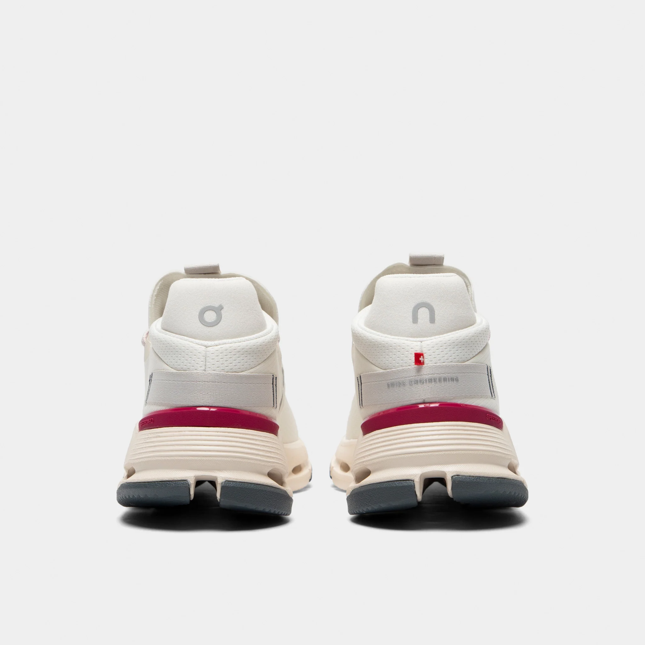 On Women's Cloudnova 2 Ivory / Grenadine - Image 4