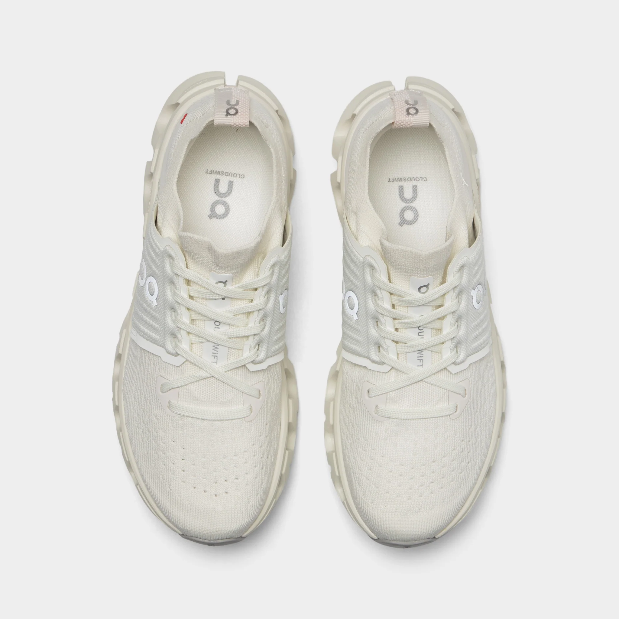 On Women's Cloudswift 4 Ivory / Sand - Image 5