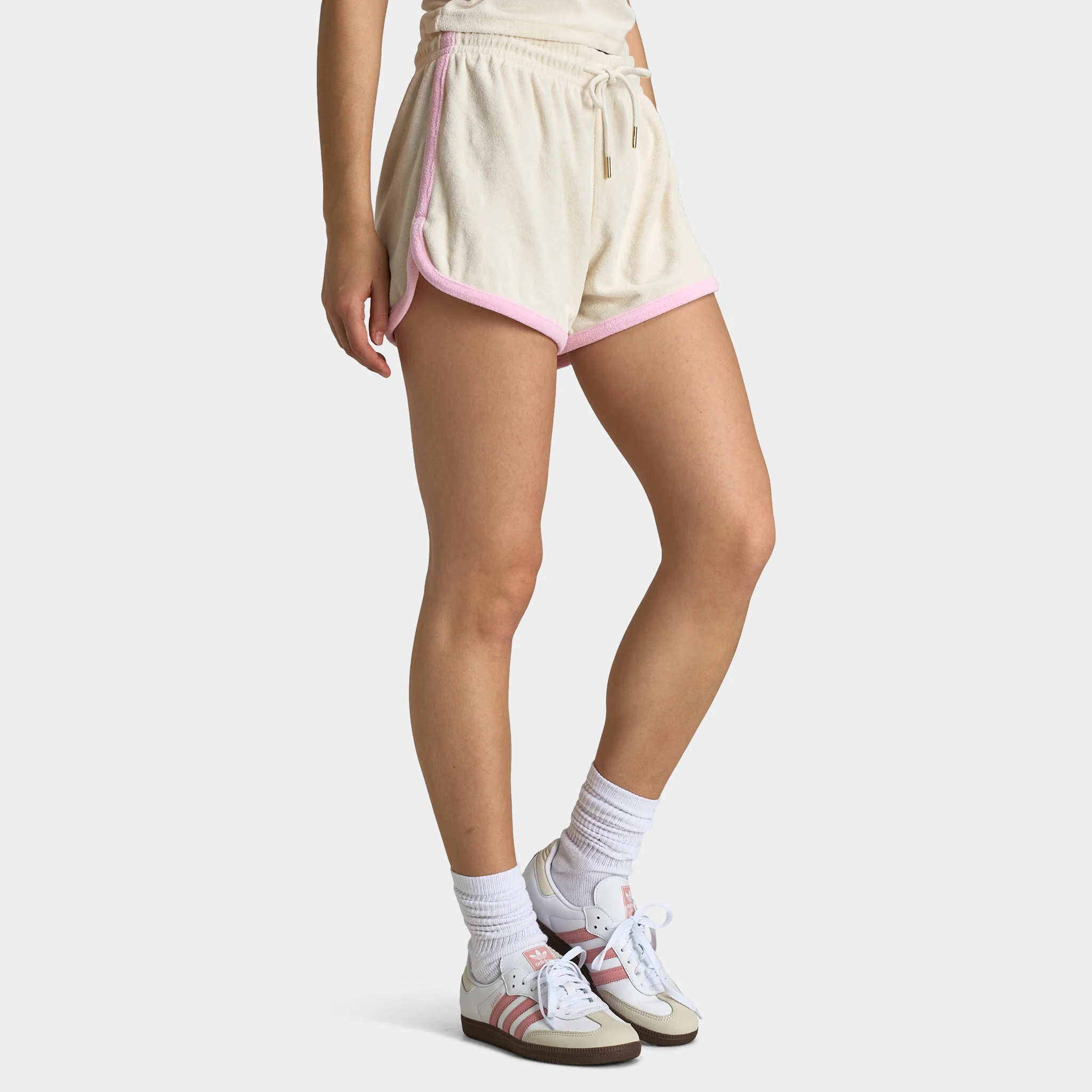 Playboy Retro Terry Short Off White / Pinkesque - Image 4
