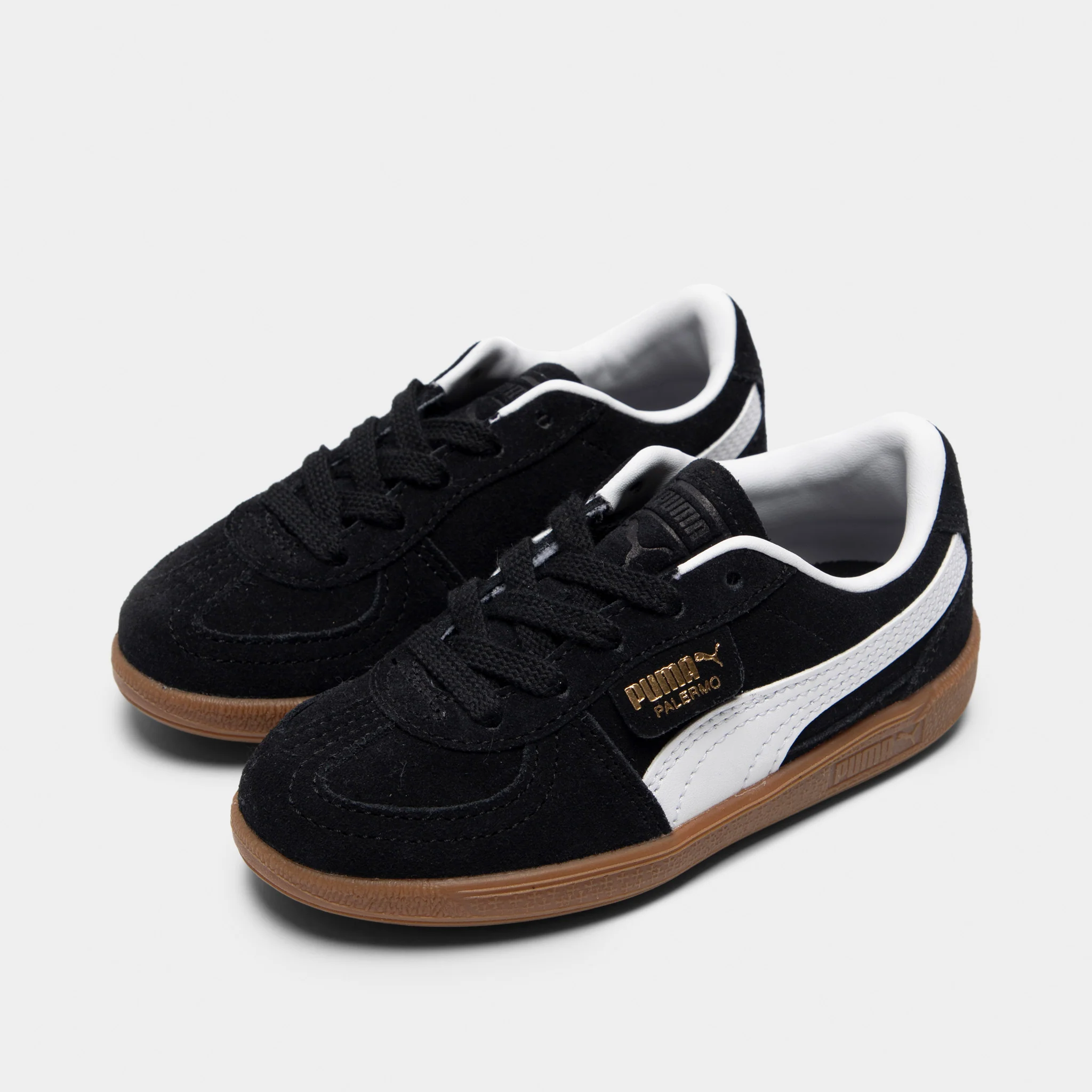 Puma Children's Palermo Black / White - Image 2