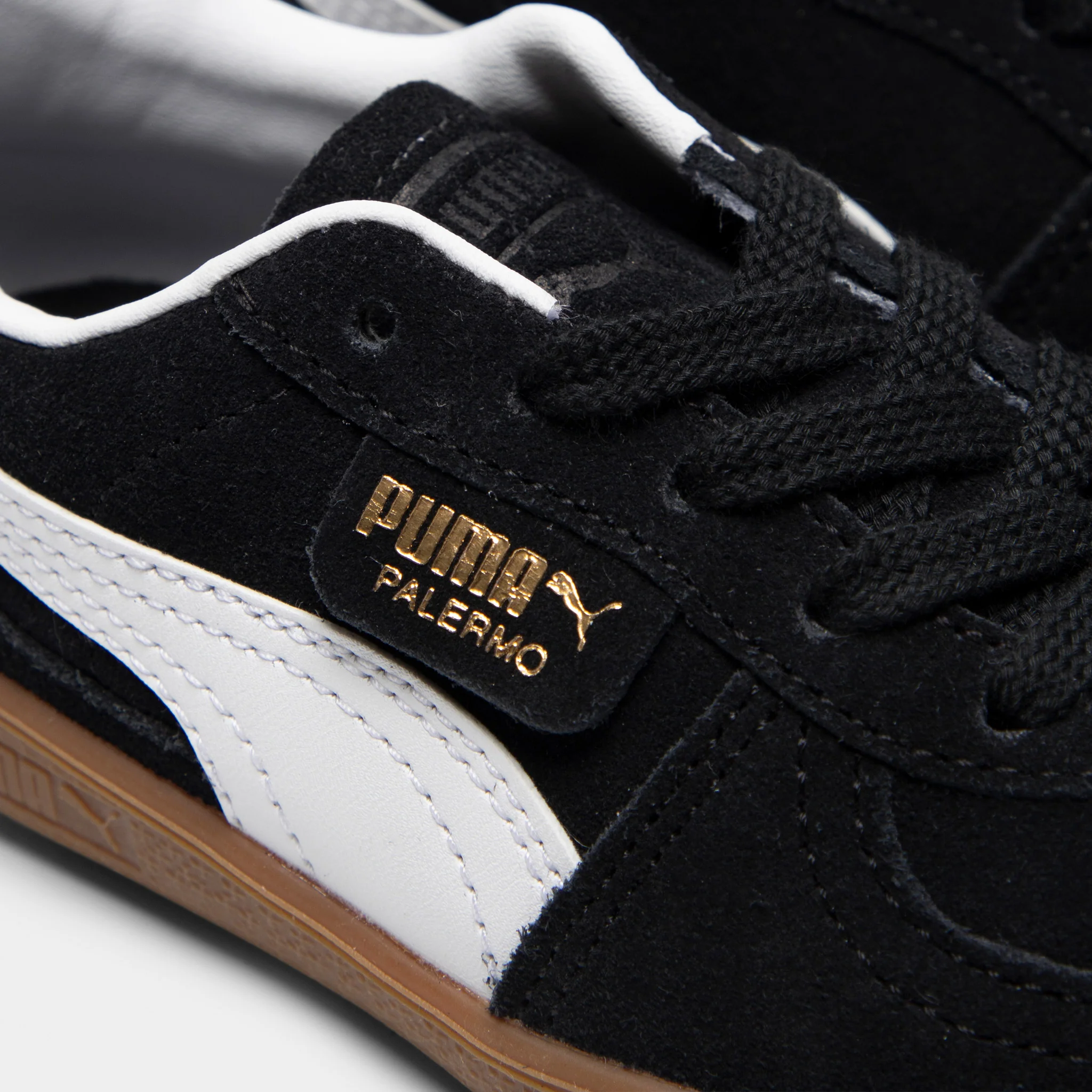 Puma Children's Palermo Black / White - Image 3
