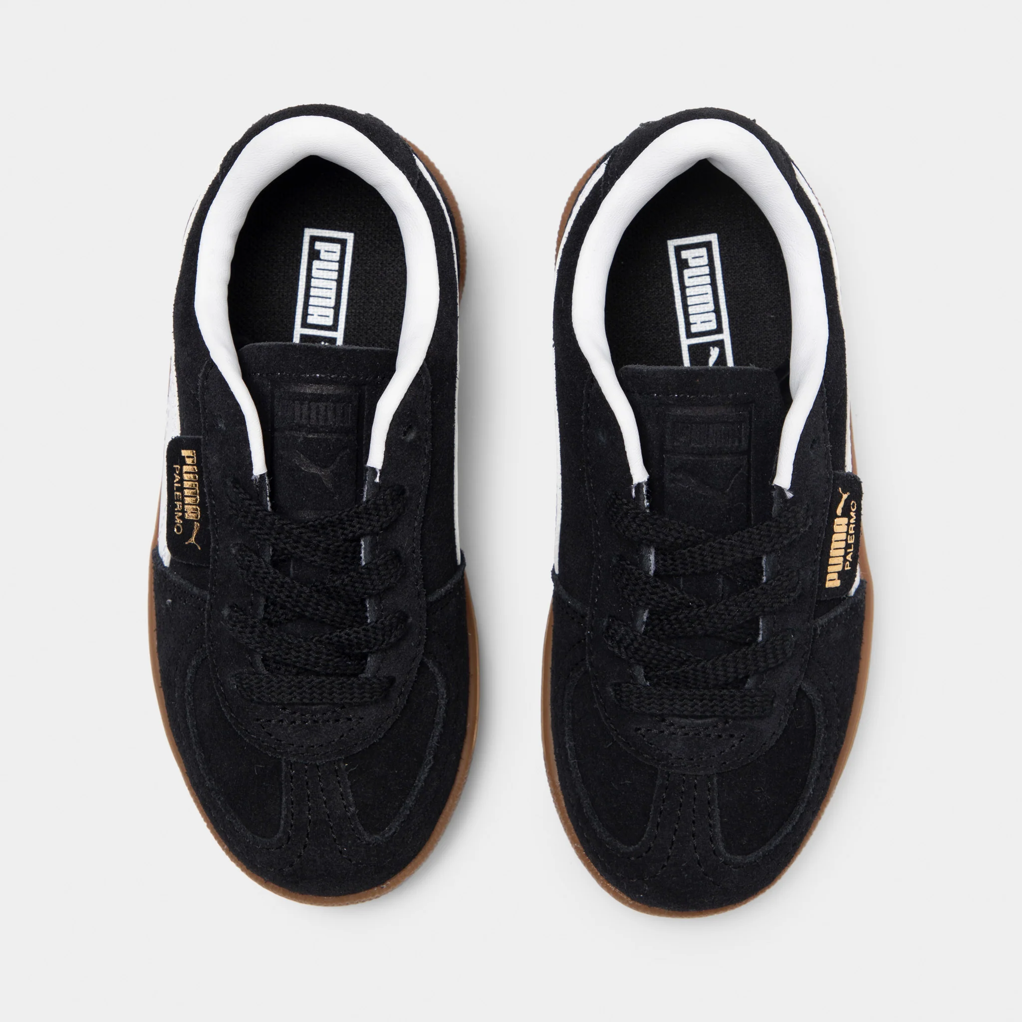 Puma Children's Palermo Black / White - Image 5