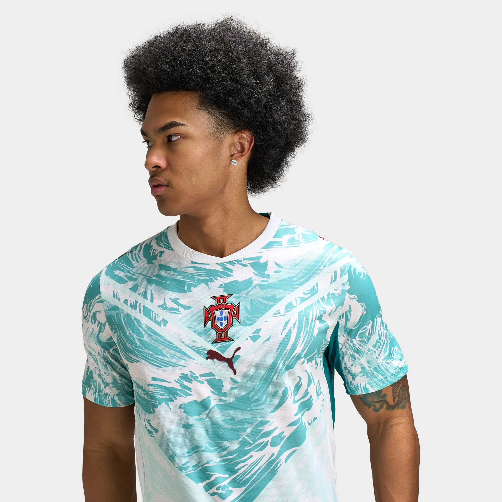 PUMA FPF Away Jersey Replica (Portugal) / White - Image 3
