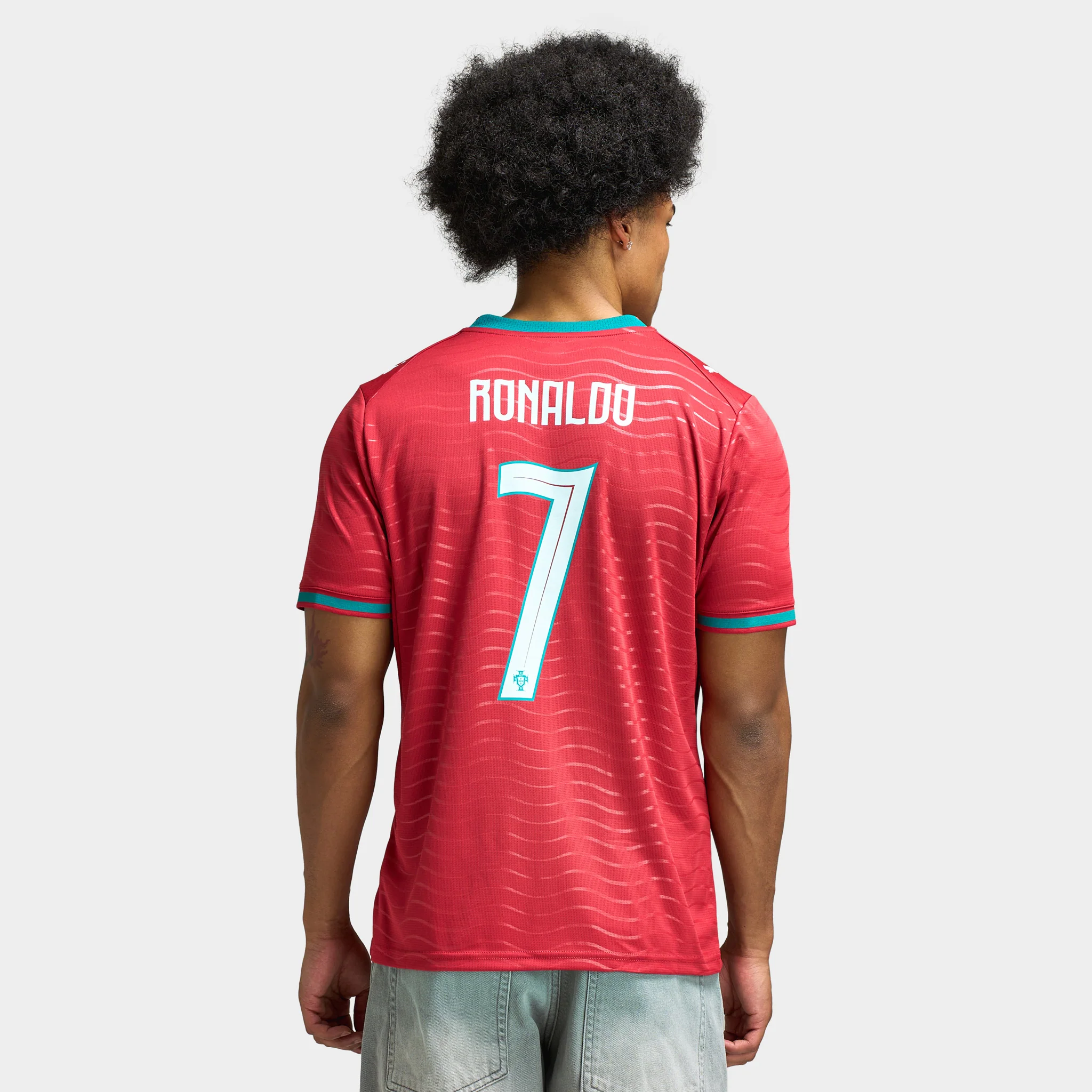 Puma Portugal Home Jersey Replica Ronaldo / Red - Image 2