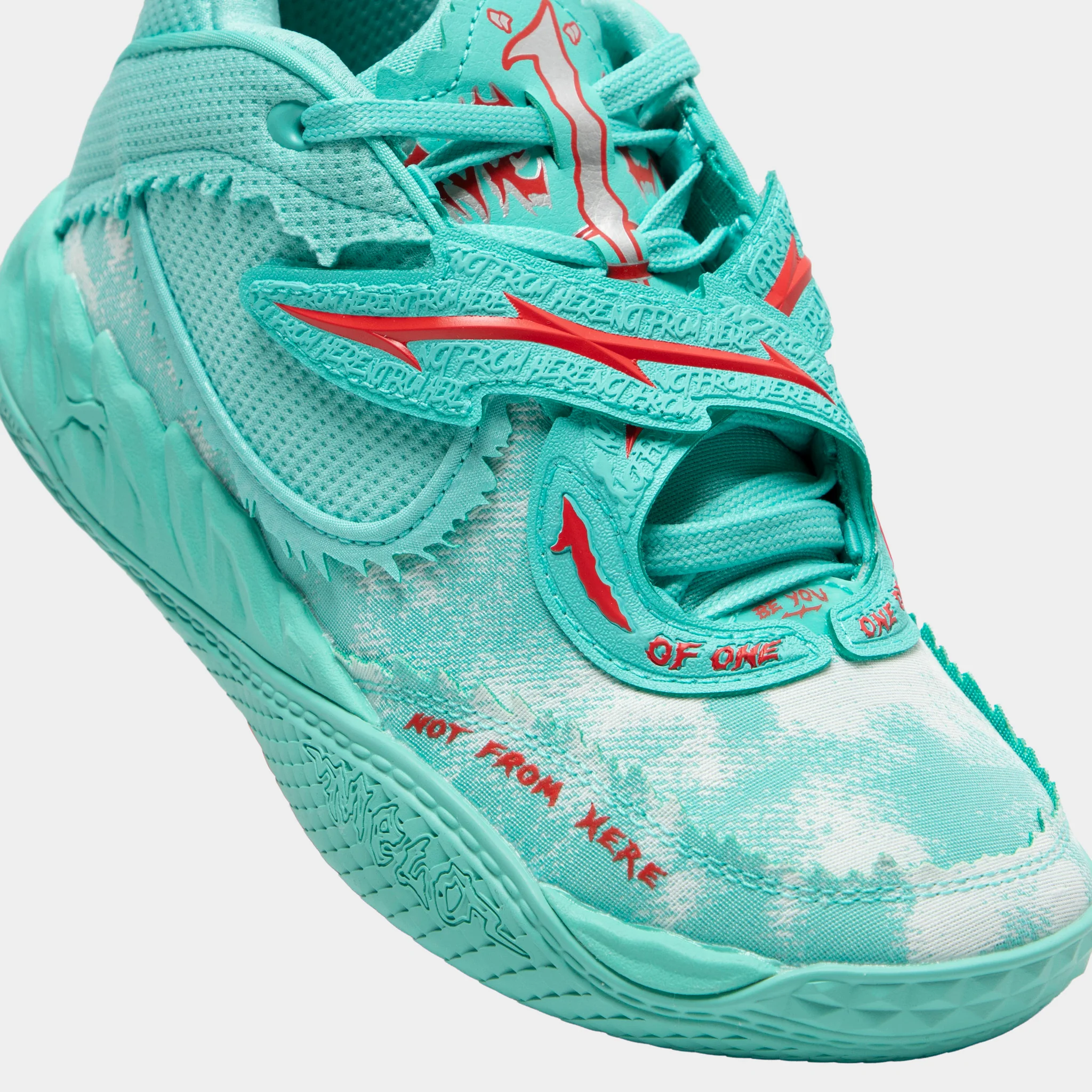 PUMA Juniors' MB.05 Melo World Aquatic / For all Time Red - Image 3
