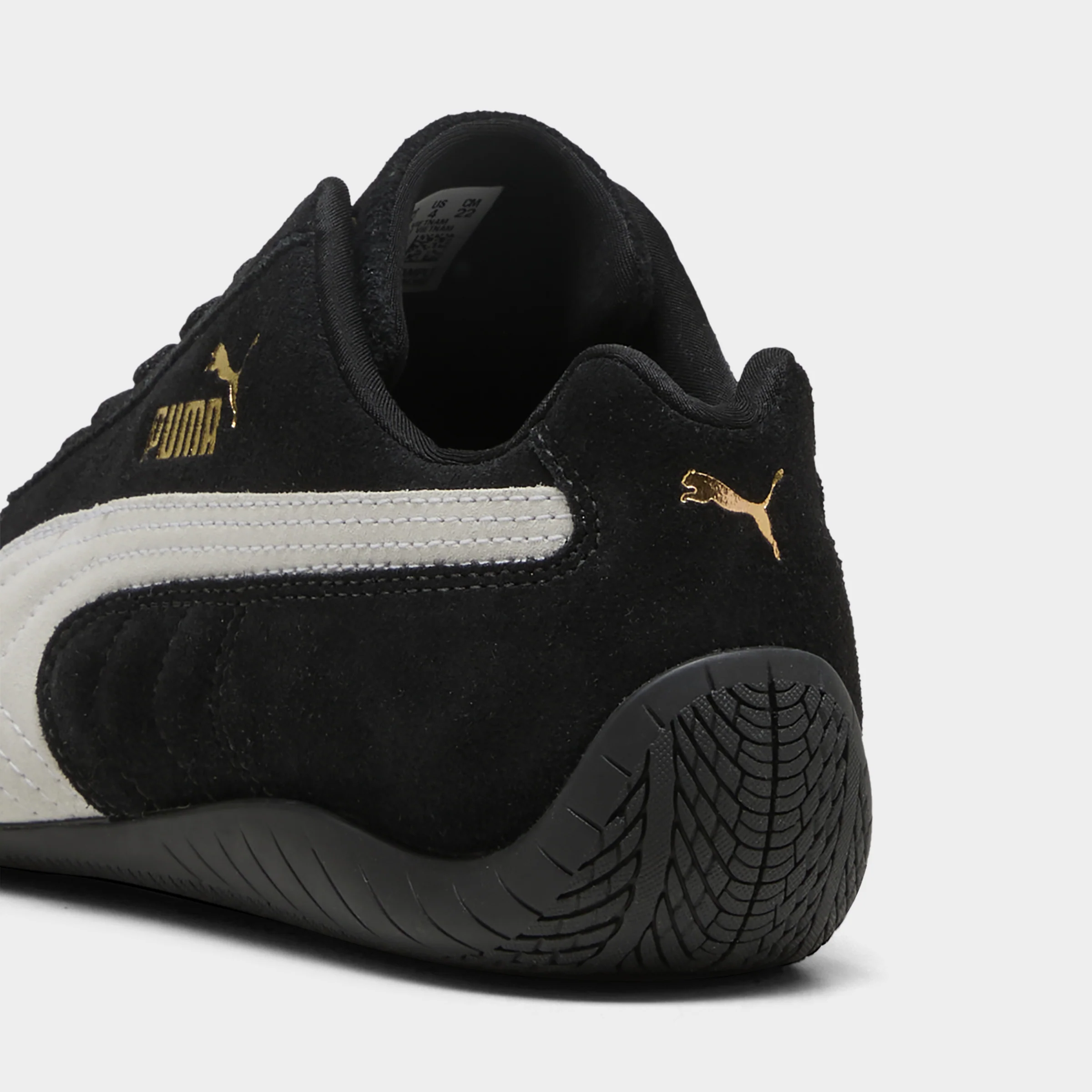 PUMA Juniors' Speedcat Black / White - Image 3