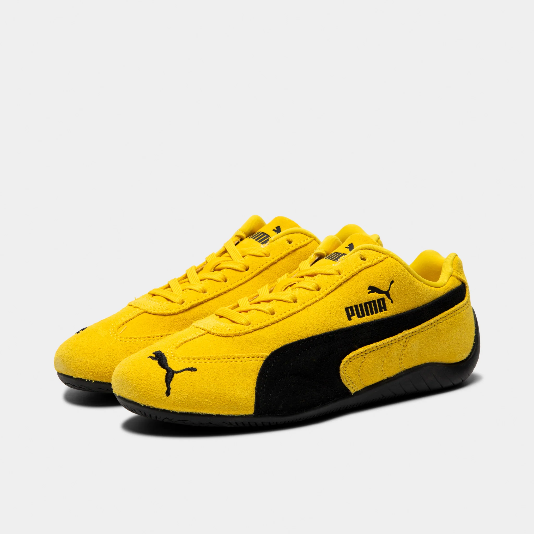 PUMA Juniors' Speedcat Pele Yellow / Black - Image 2
