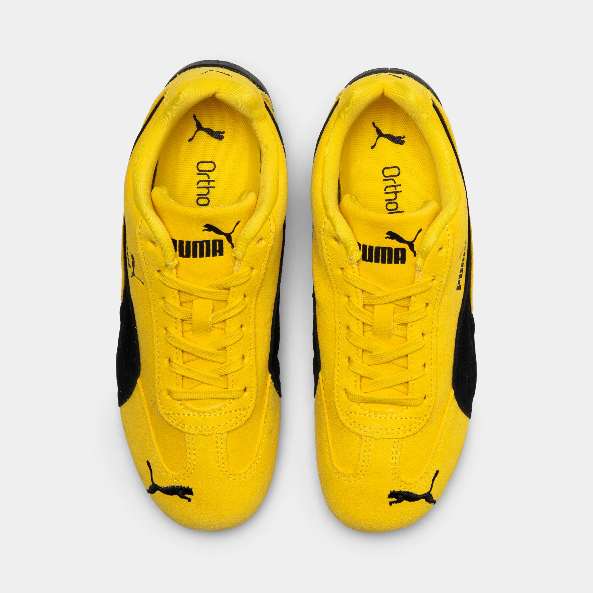 PUMA Juniors' Speedcat Pele Yellow / Black - Image 5