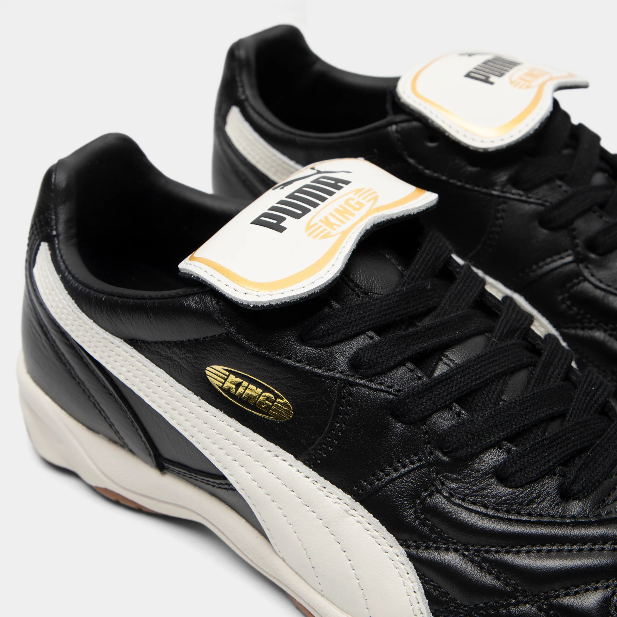 PUMA King Indoor Balck / White / Gold - Image 3