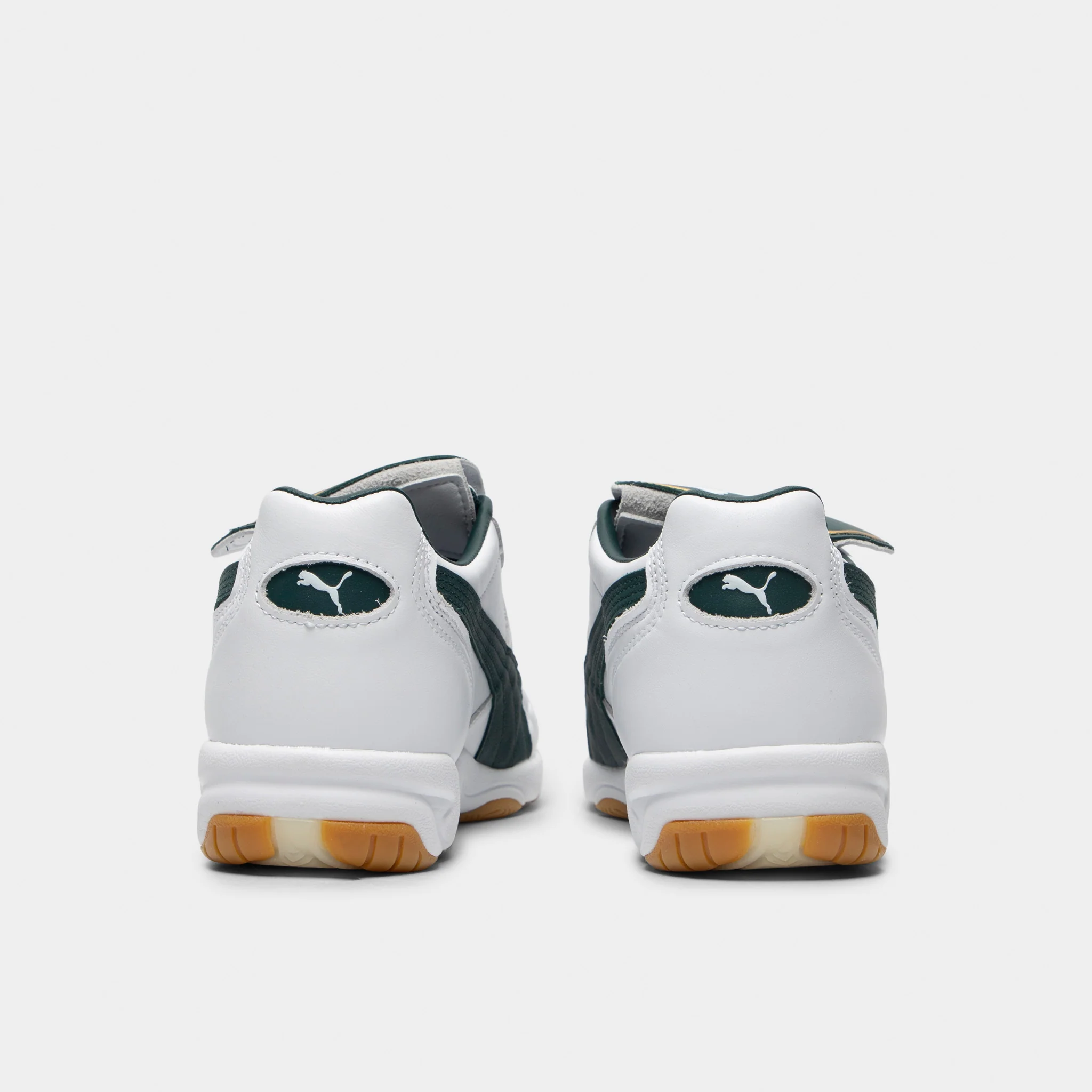 PUMA King Indoor White / Green / Gold - Image 4